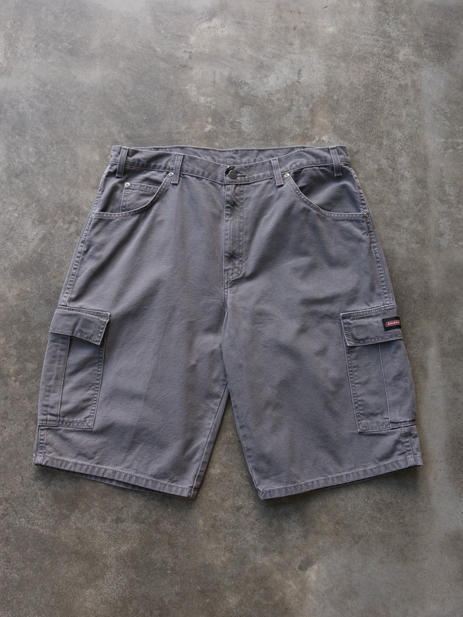 Vintage Grey Dickies Cargo Shorts (W36)