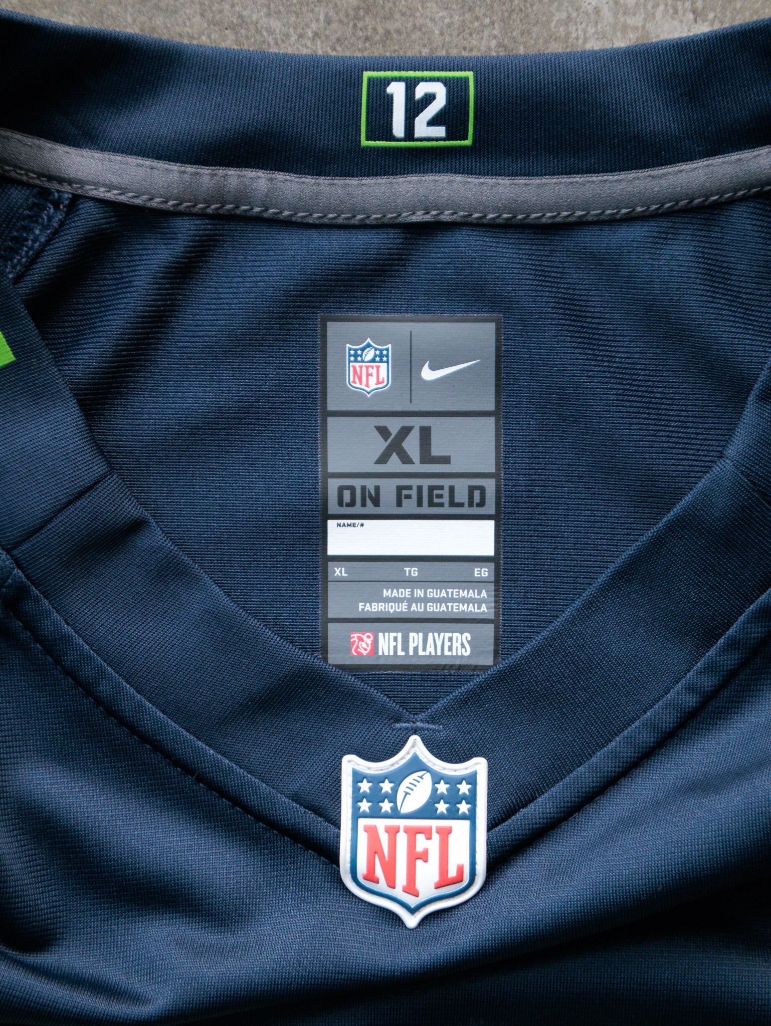 Blue Nike Seattle Seahawks Jordyn Brooks NFL Jersey (XL)