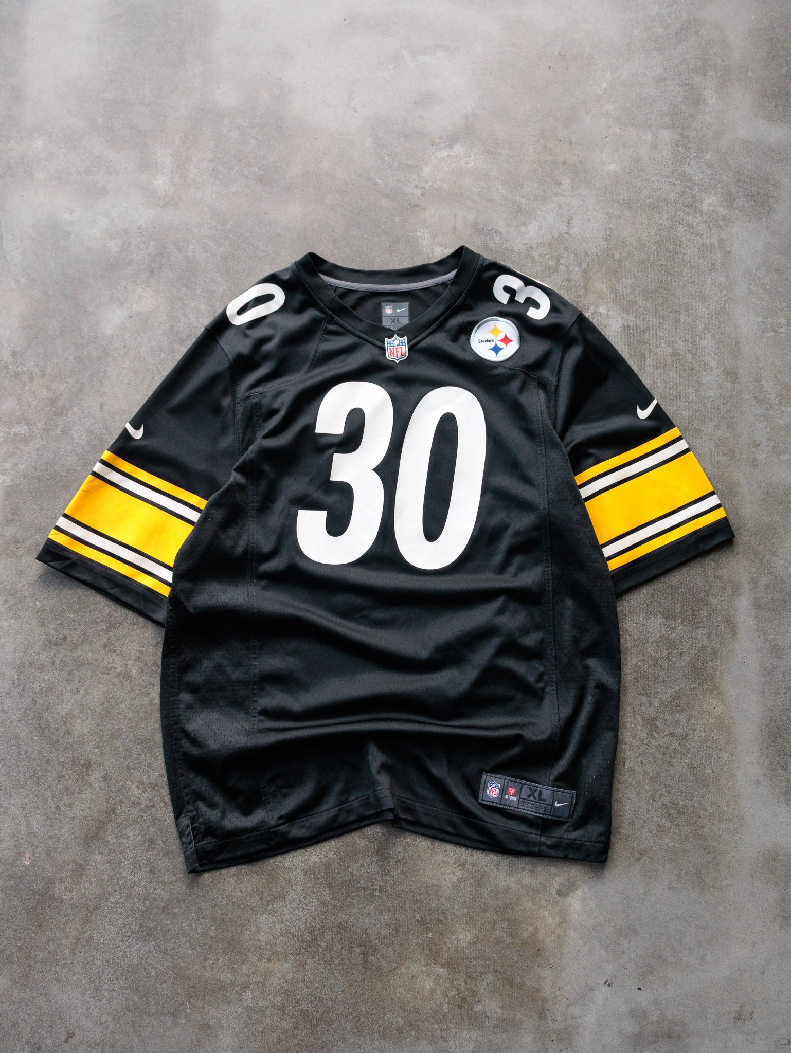 Black Nike Pittsburgh Steelers James Conner NFL Jersey (XL)