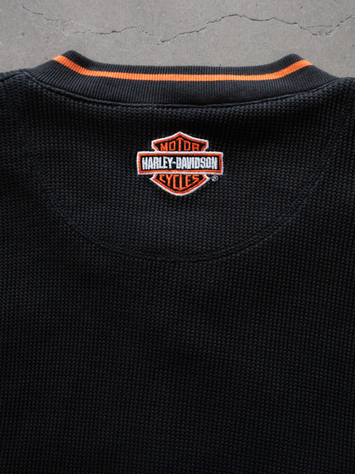 Vintage Black Harley-Davidson Longview Texas Knit Sweater (XL)