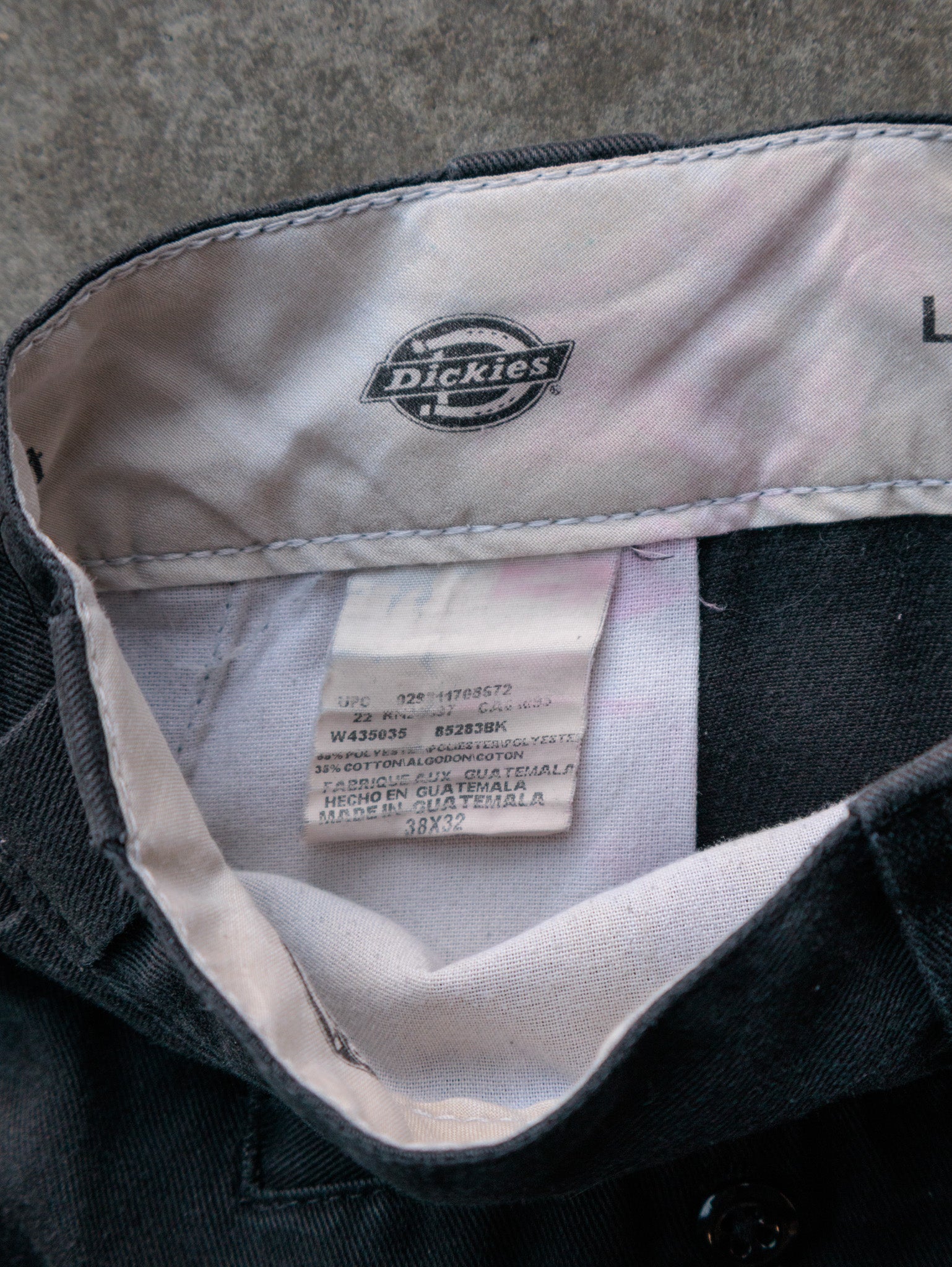 Vintage Black Dickies Carpenter Pants (W38)