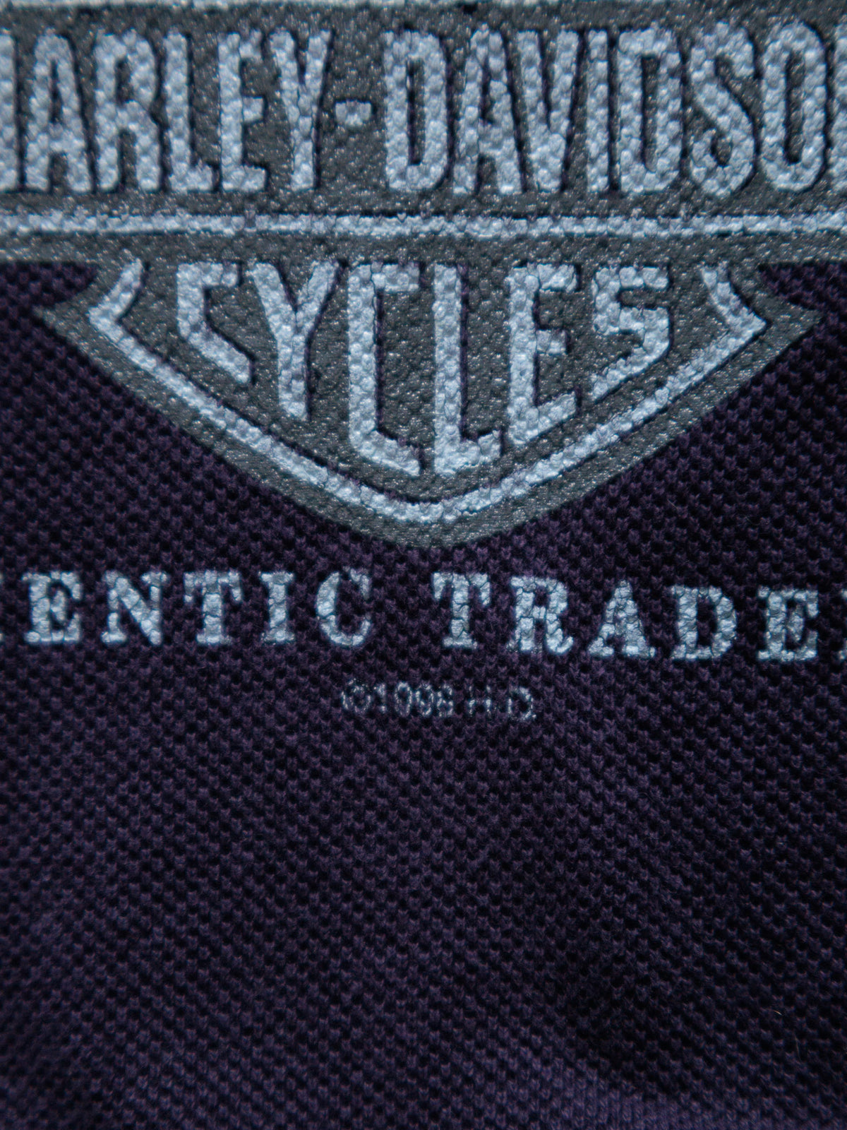 Vintage 90s Purple Harley-Davidson Portland Maine Sweatshirt (XL)
