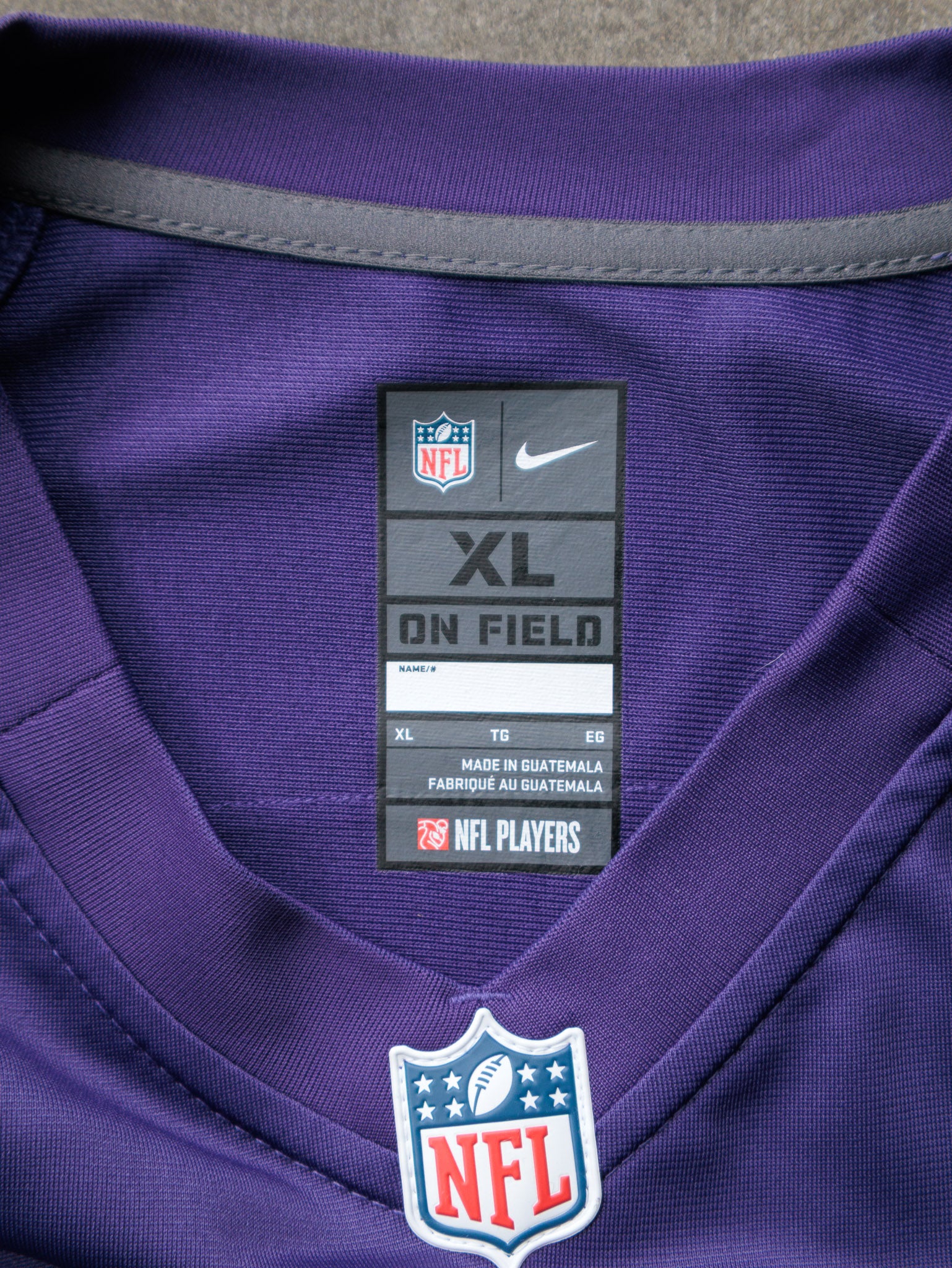 Purple Nike Baltimore Ravens Lamar Jackson NFL Jersey (XL)