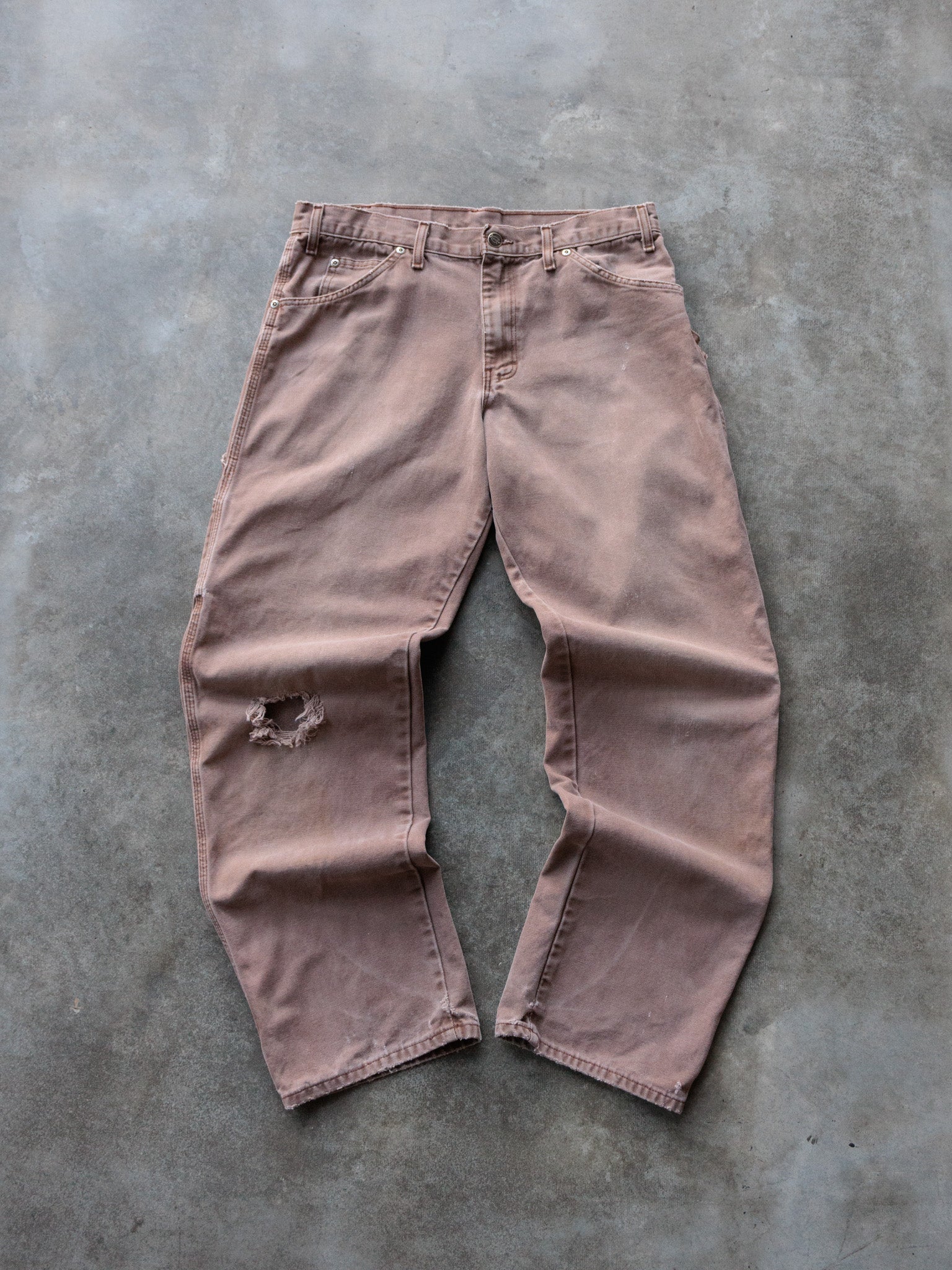 Vintage Pink Dickies Carpenter Pants (W32)