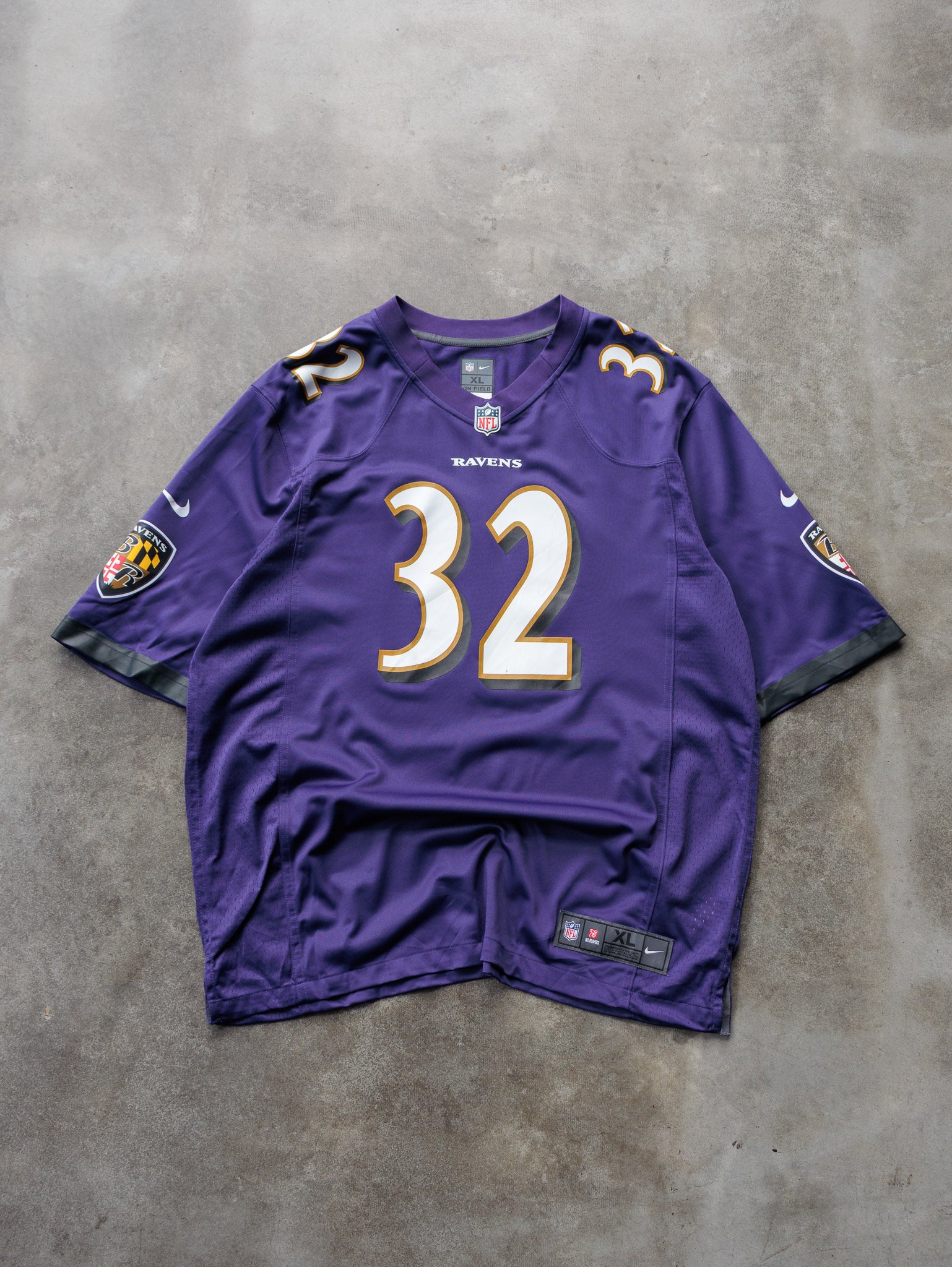 Purple Nike Baltimore Ravens Marcus Williams NFL Jersey (XL)