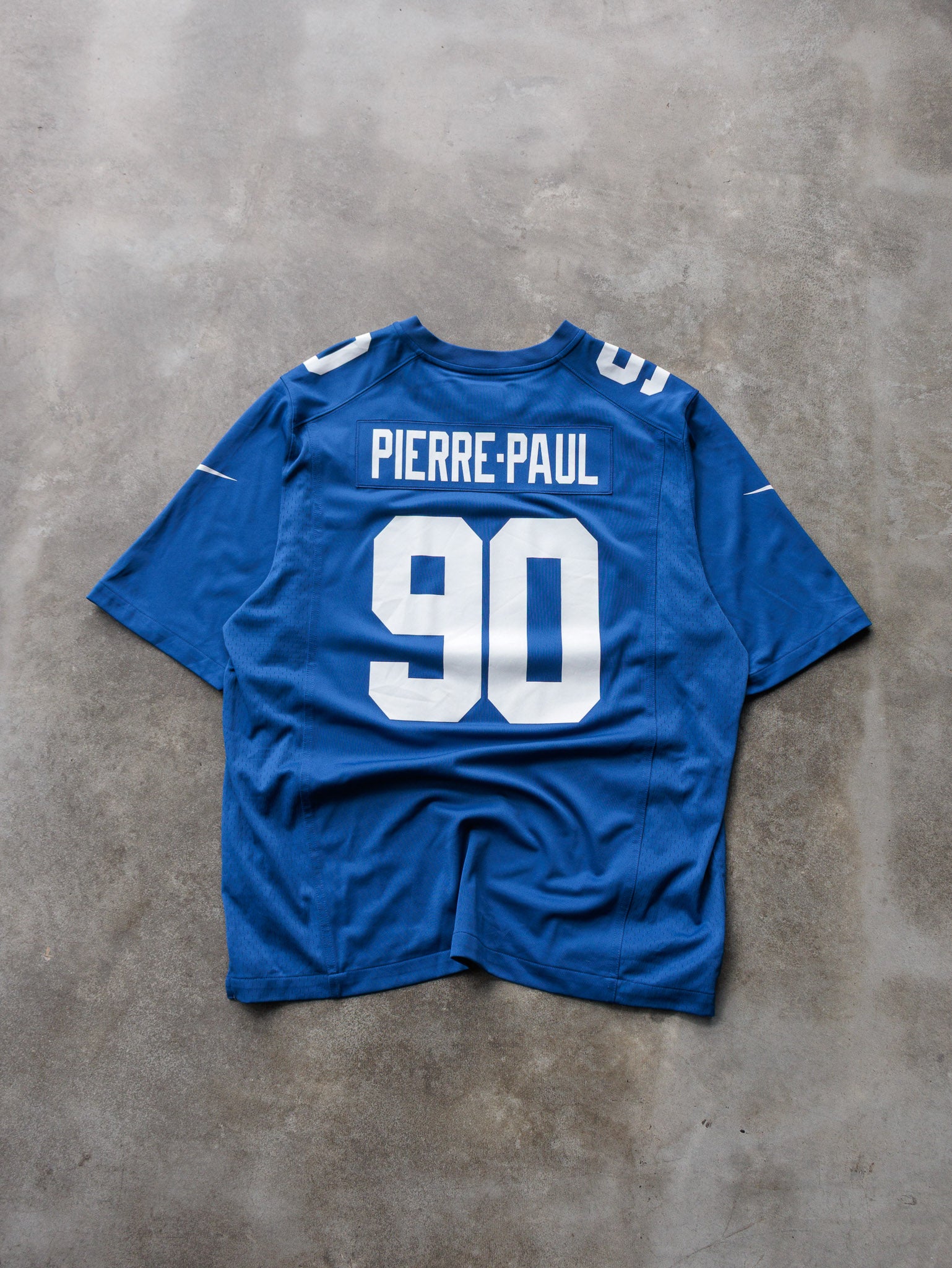 Blue Nike New York Giants Jason Pierre-Paul NFL Jersey (XL)