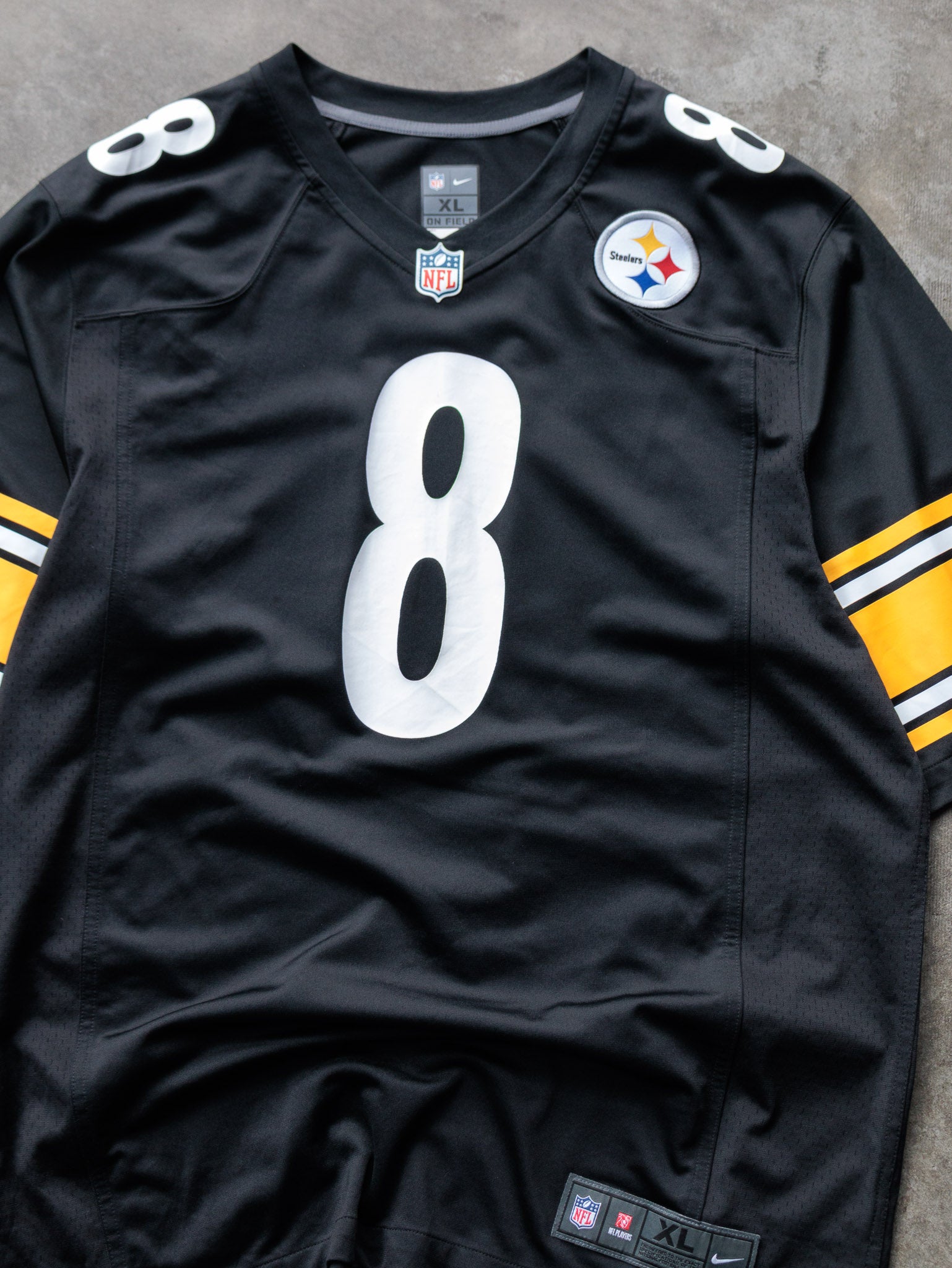 Black Nike Pittsburgh Steelers Kenny Pickett NFL Jersey (XL)
