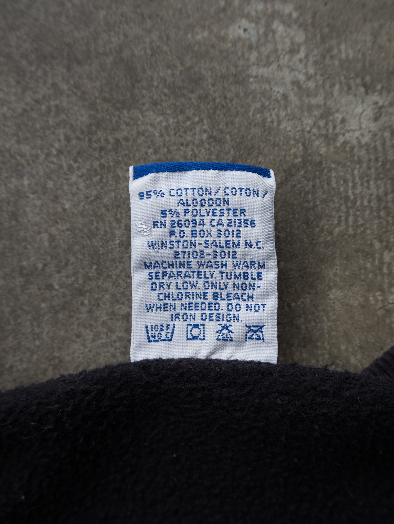 Vintage 90s Black Champion Pittsburgh Steelers Sweatshirt (XL)