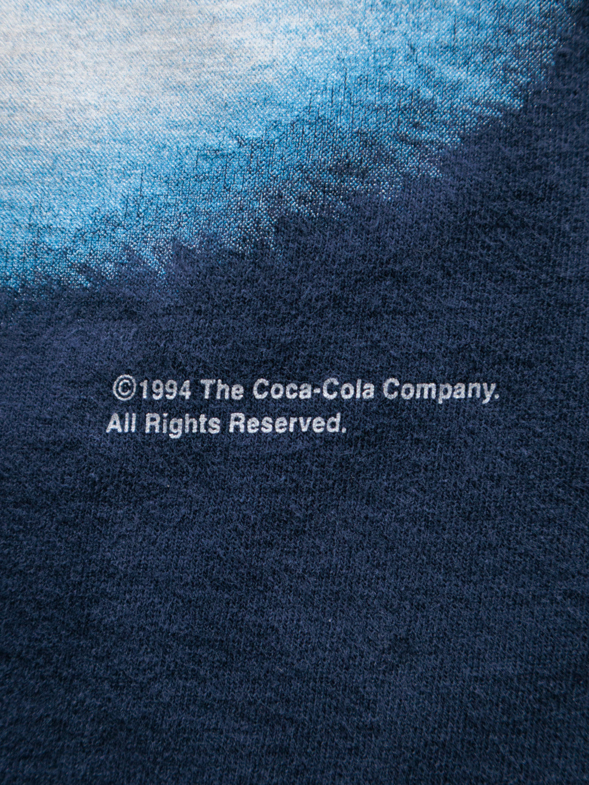 Vintage 1994 Navy Coca-Cola Polar Bear Tee (XL)