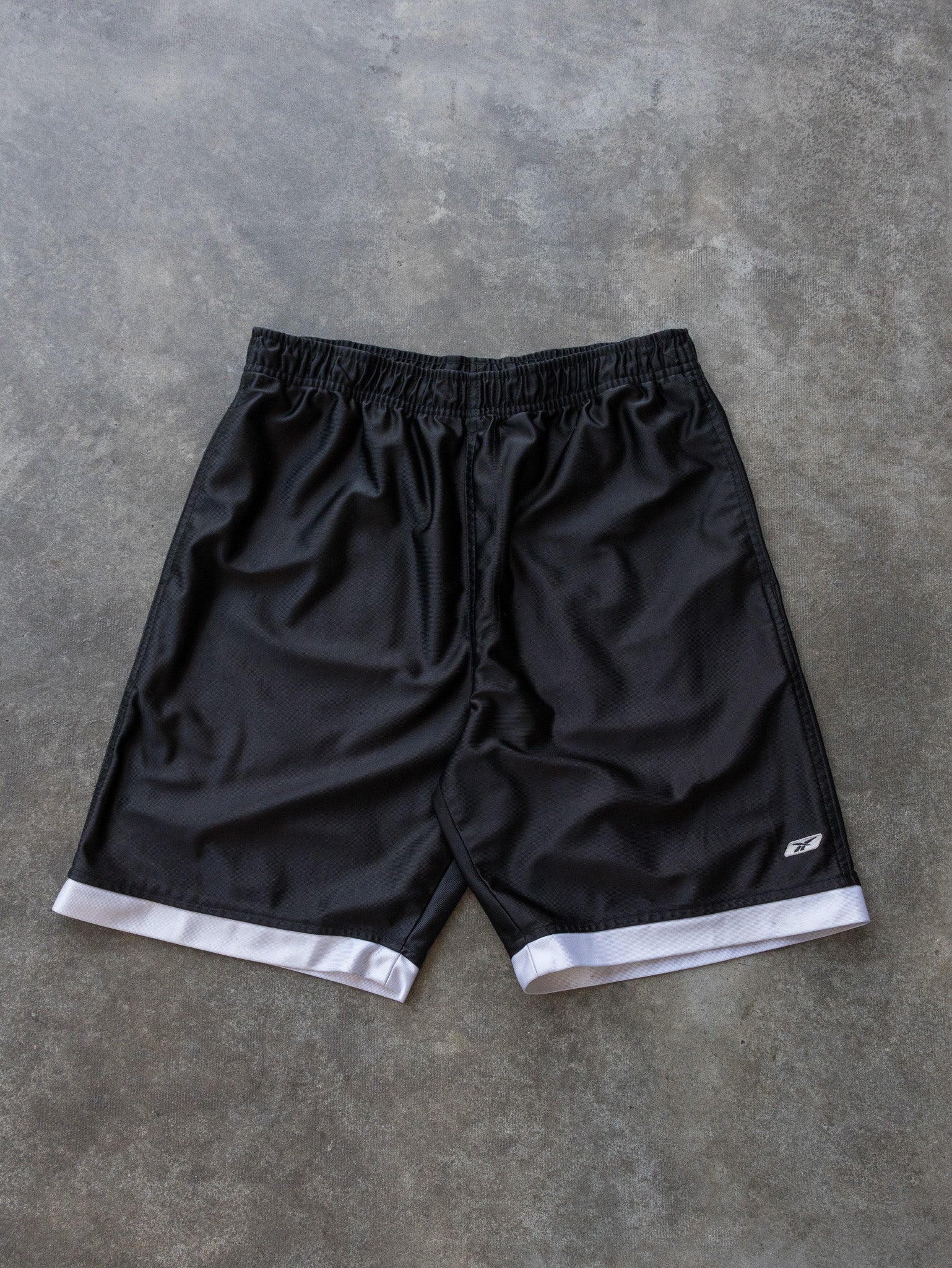 Vintage Black Reebok Shorts (M)