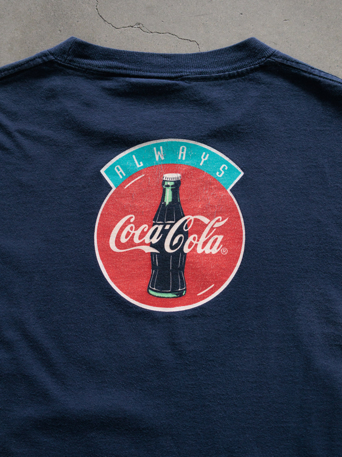 Vintage 1994 Navy Coca-Cola Polar Bear Tee (XL)