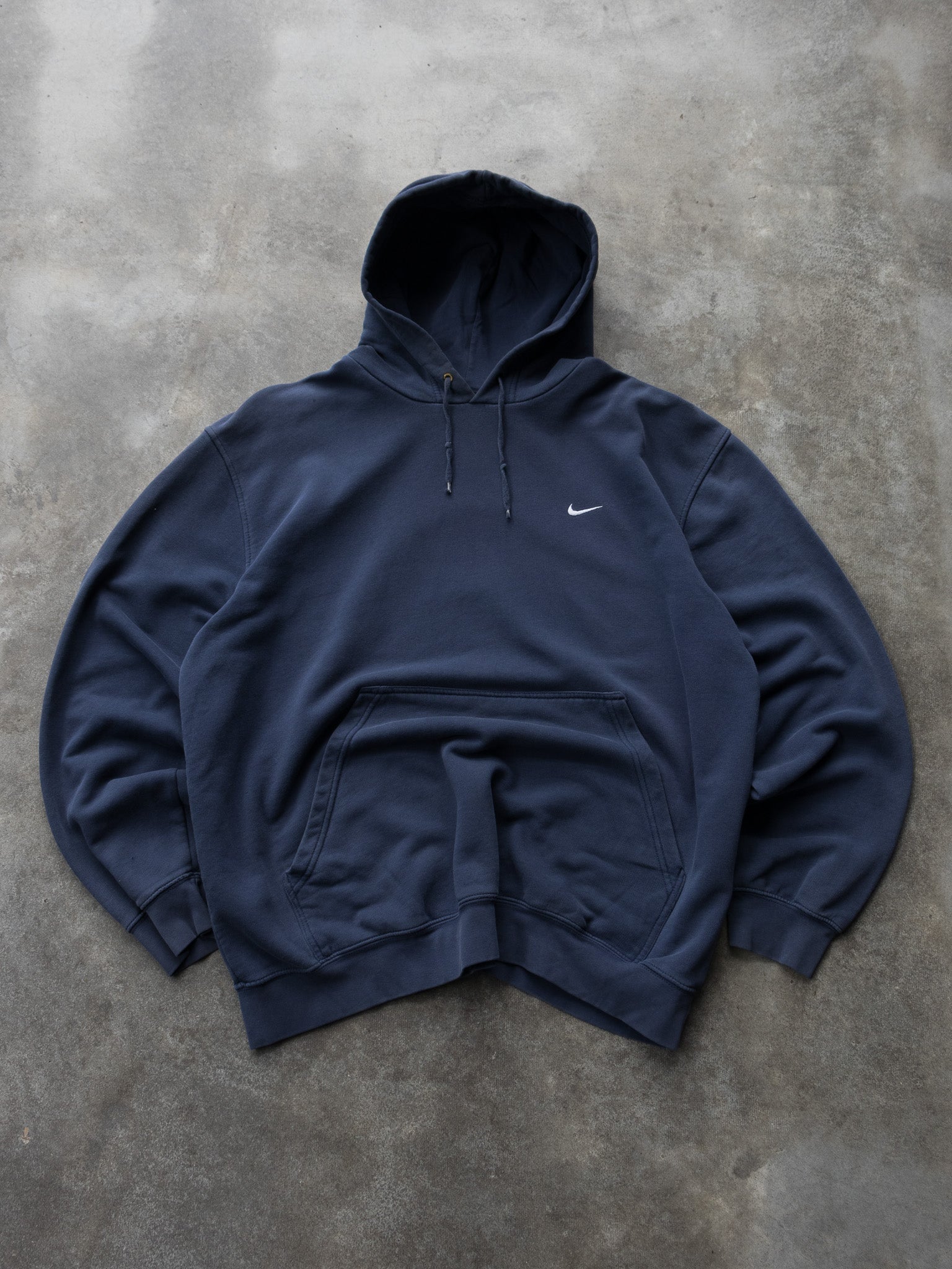 nike navy hoodie vintage