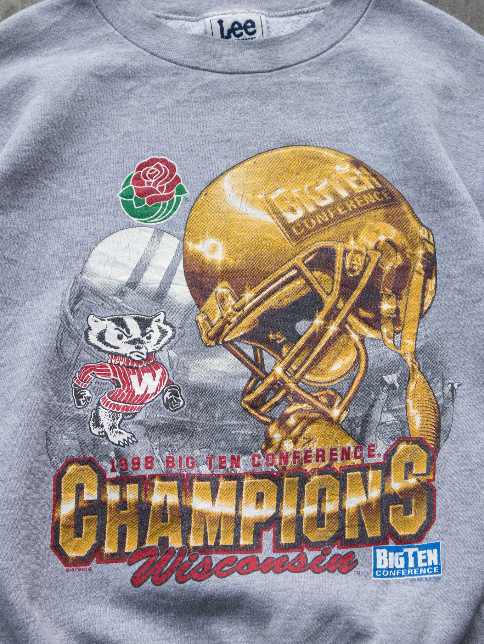 Vintage 1999 Wisconsin Rose Bowl Champions Sweatshirt (M)