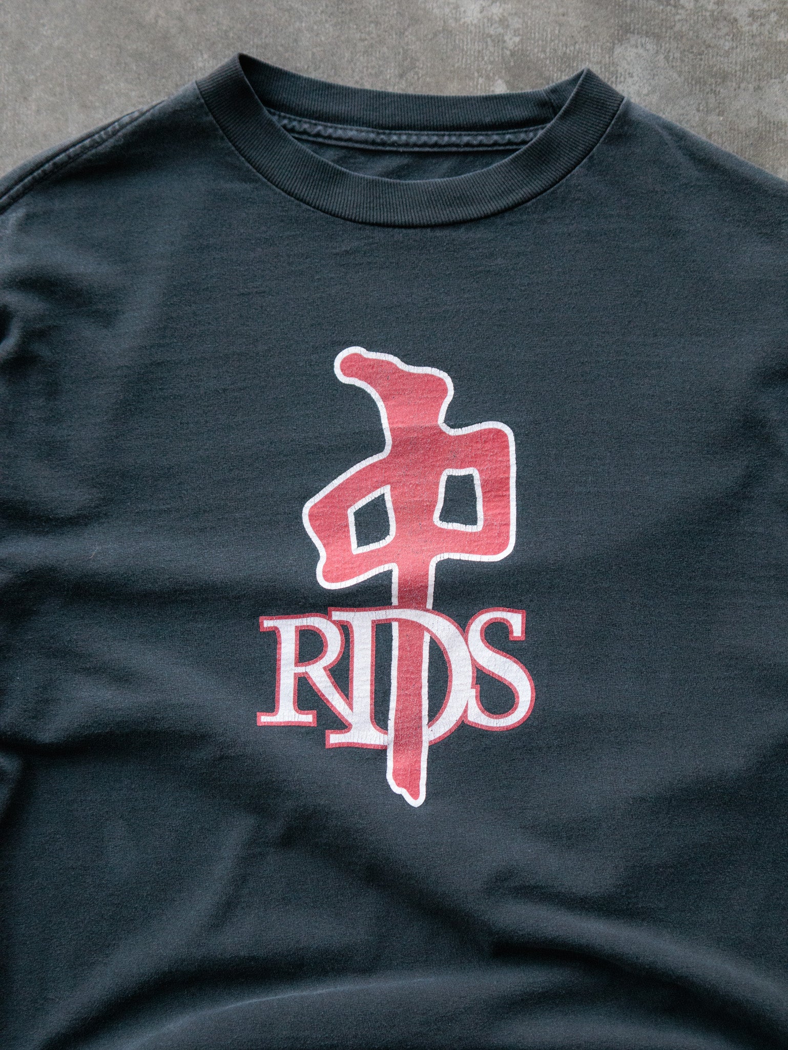 Vintage Black RDS Long Sleeve Tee (-)