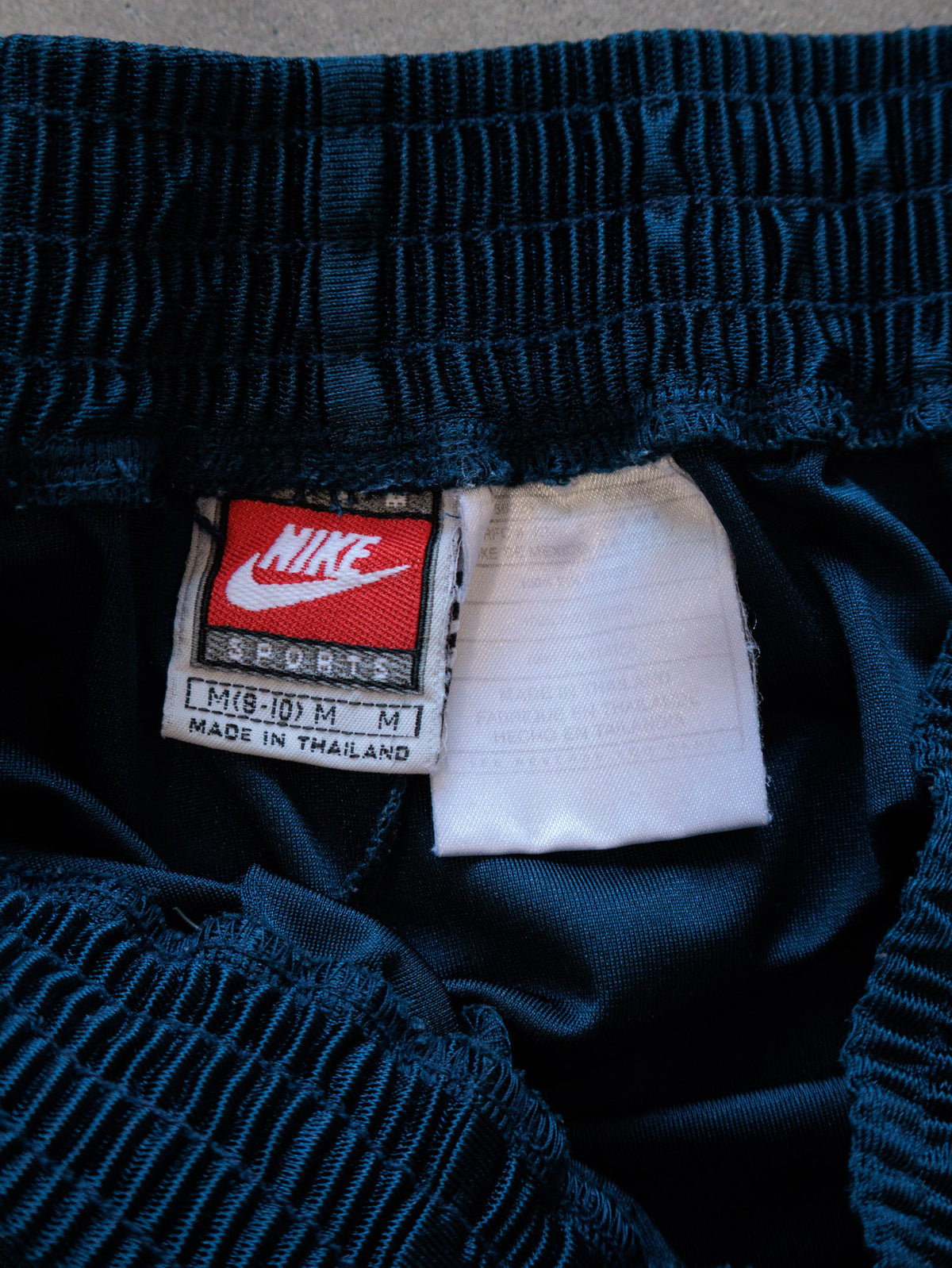 Vintage 00s Navy Nike Snap Track Pants (Women's M)