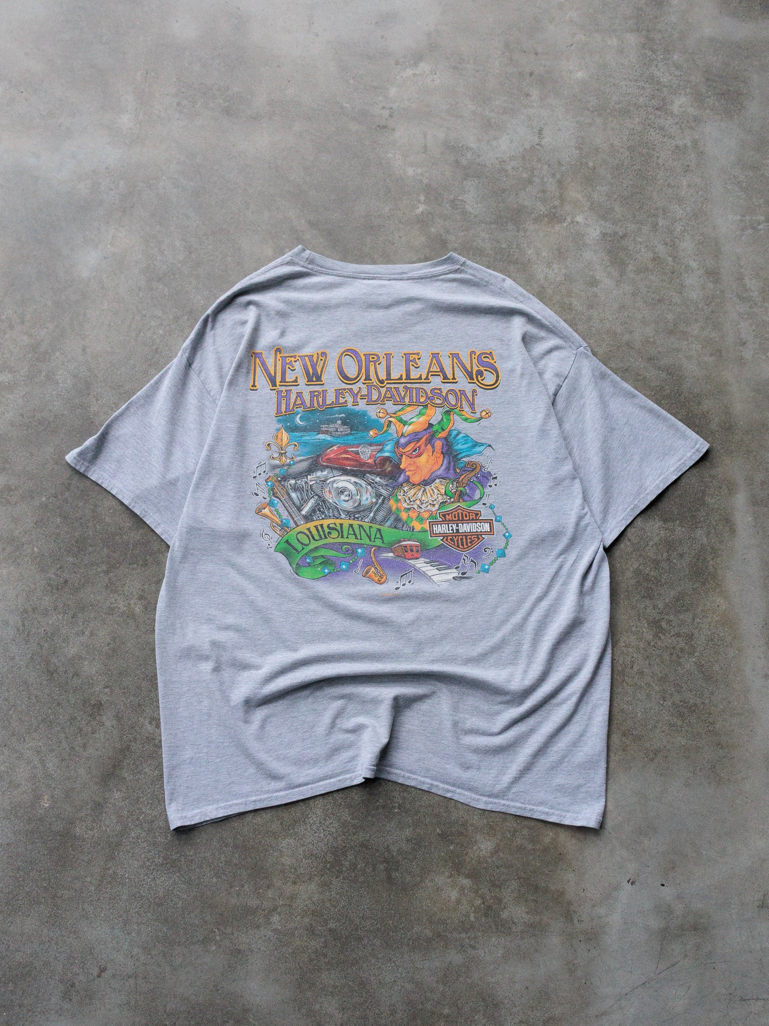 Vintage Harley-Davidson Brotherhood New Orleans Tee (XL)