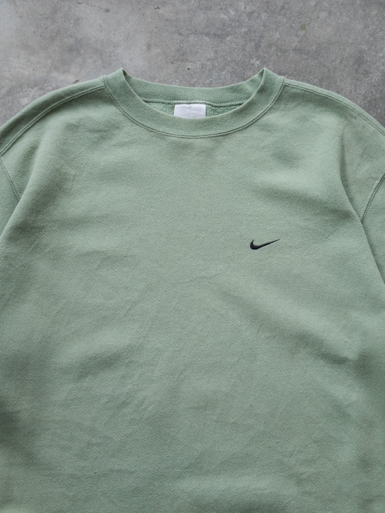 Vintage Sage Green Nike Sweatshirt (L)
