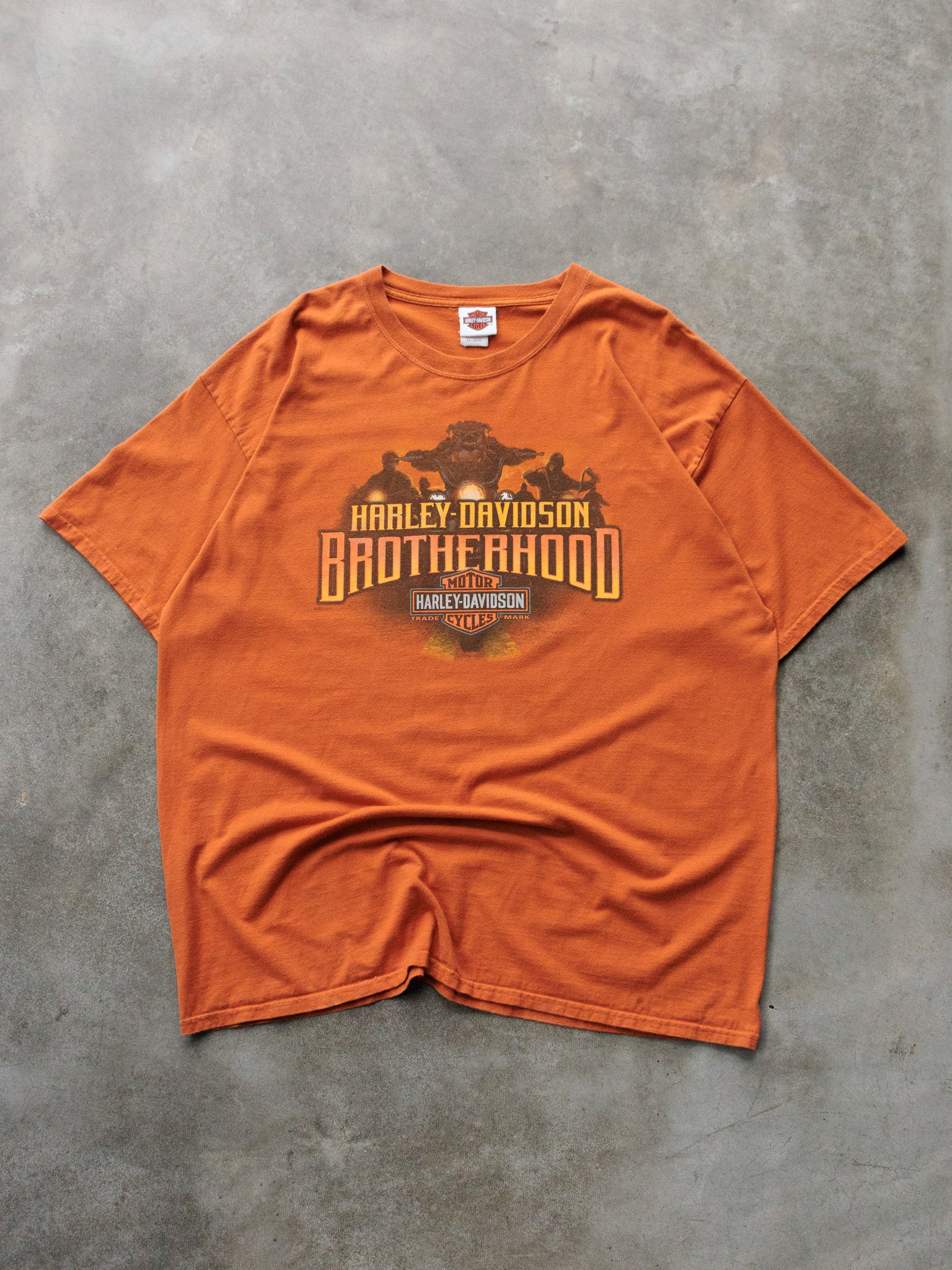 Vintage Harley-Davidson Brotherhood Los Angeles Tee (2XL)