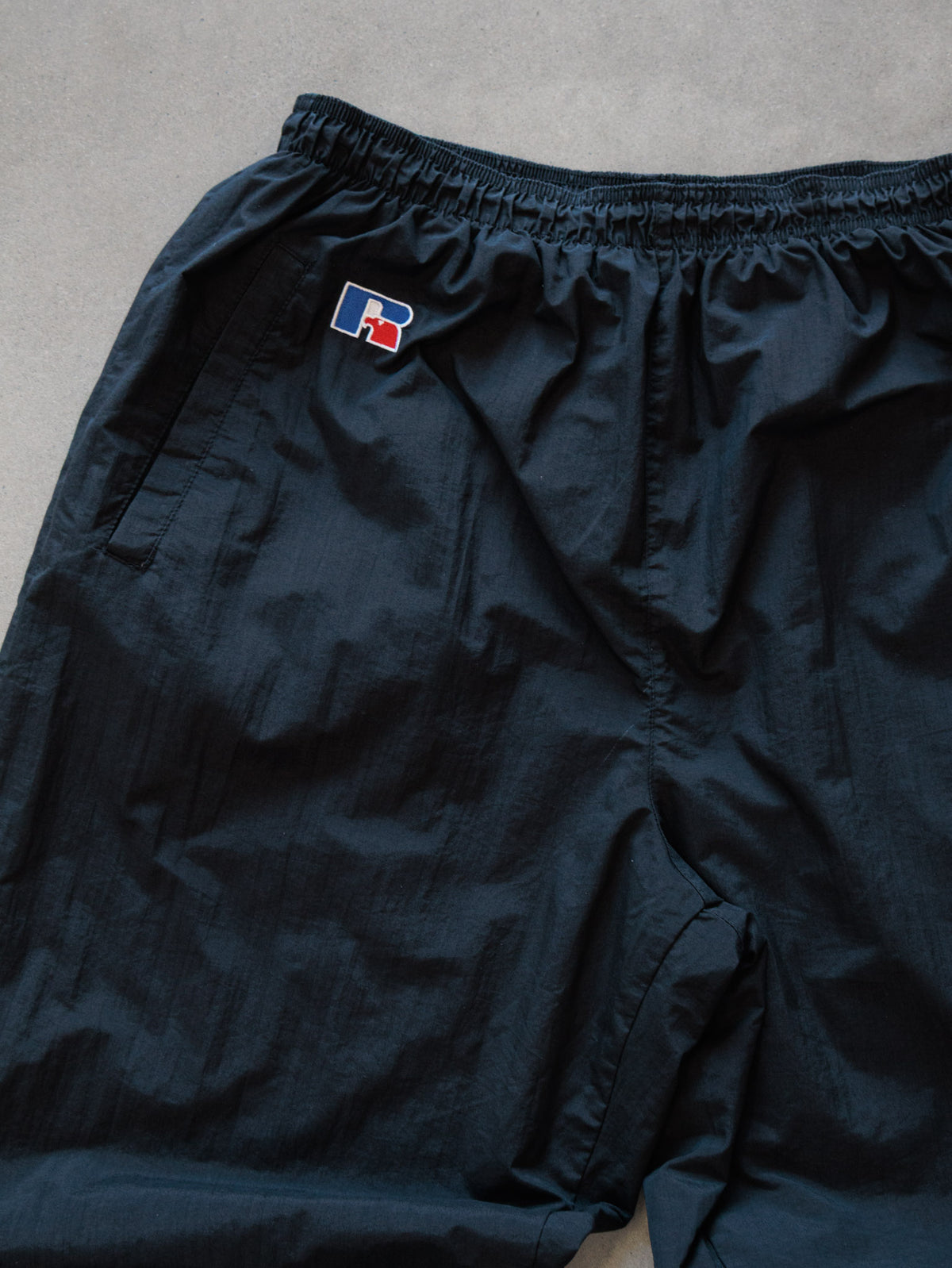 Vintage 00s Black Russell Athletic Track Pants (L)