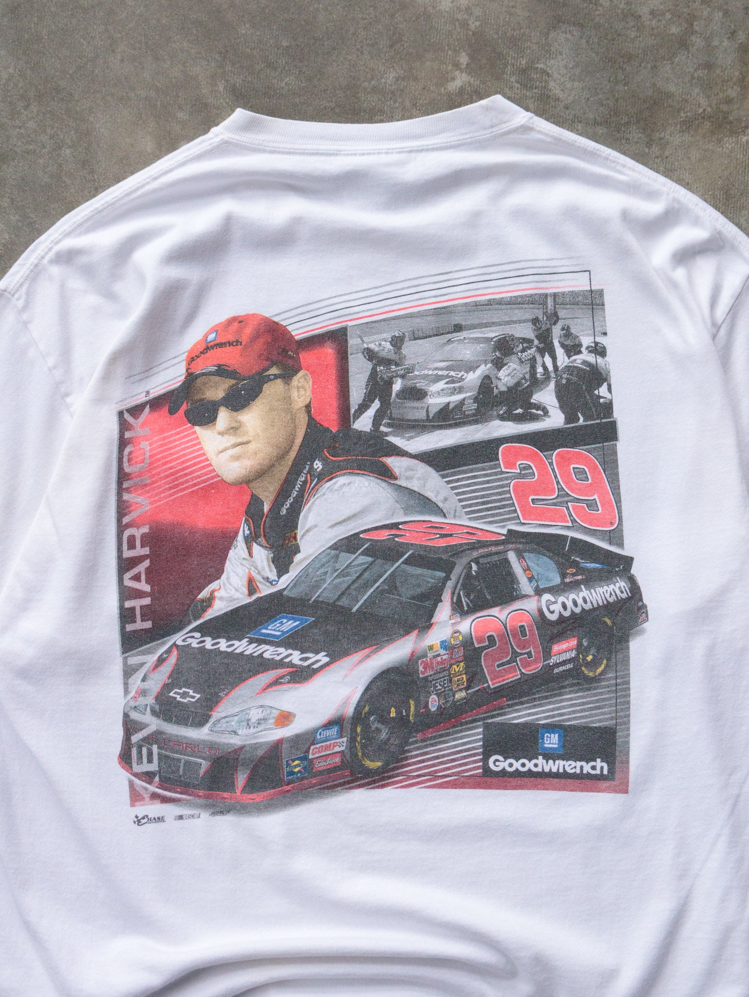 Vintage 00s NASCAR Kevin Harvick Goodwrench Tee (M)
