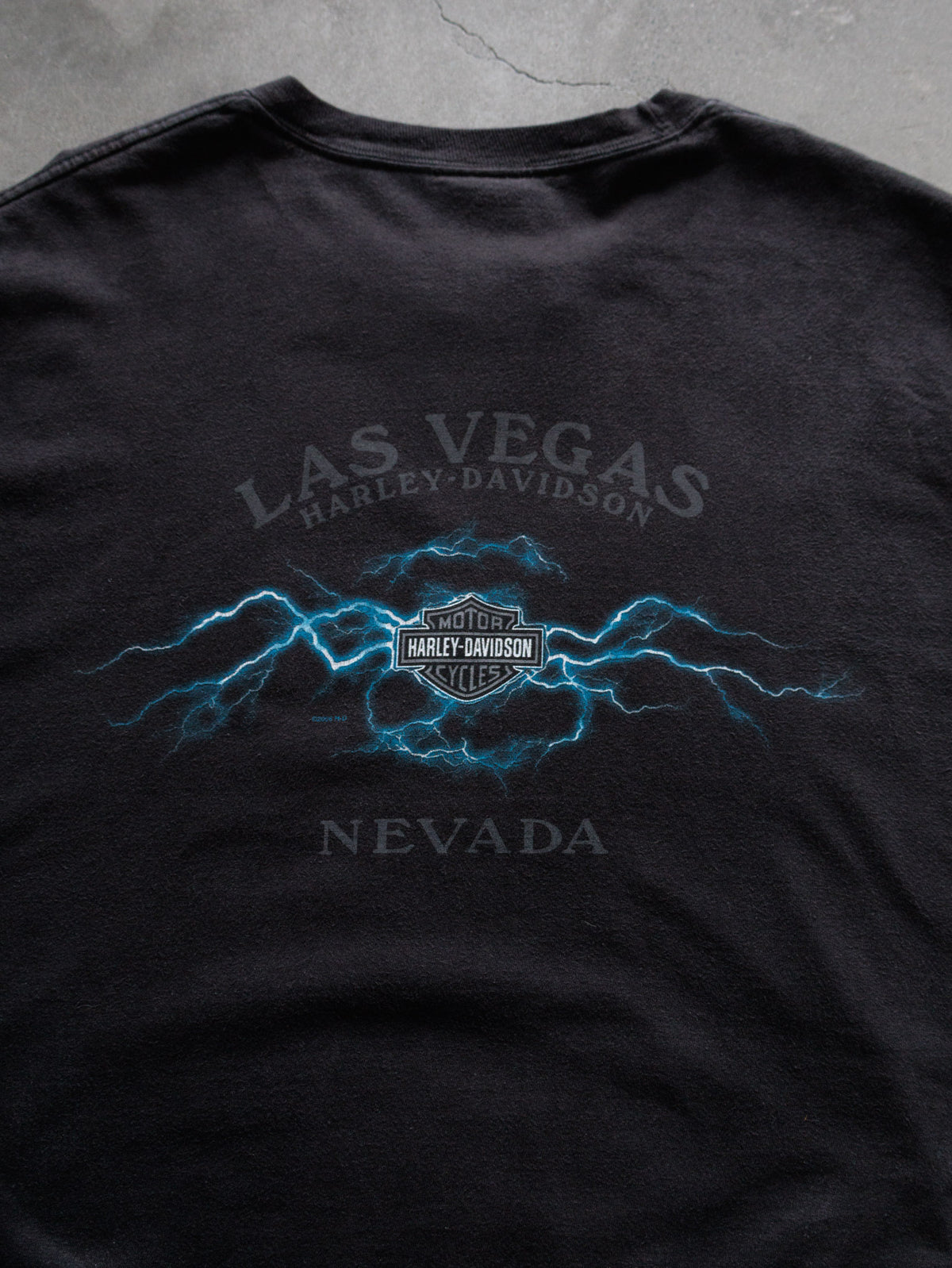 Vintage 00s Black Harley-Davidson Las Vegas Nevada Tee (-)