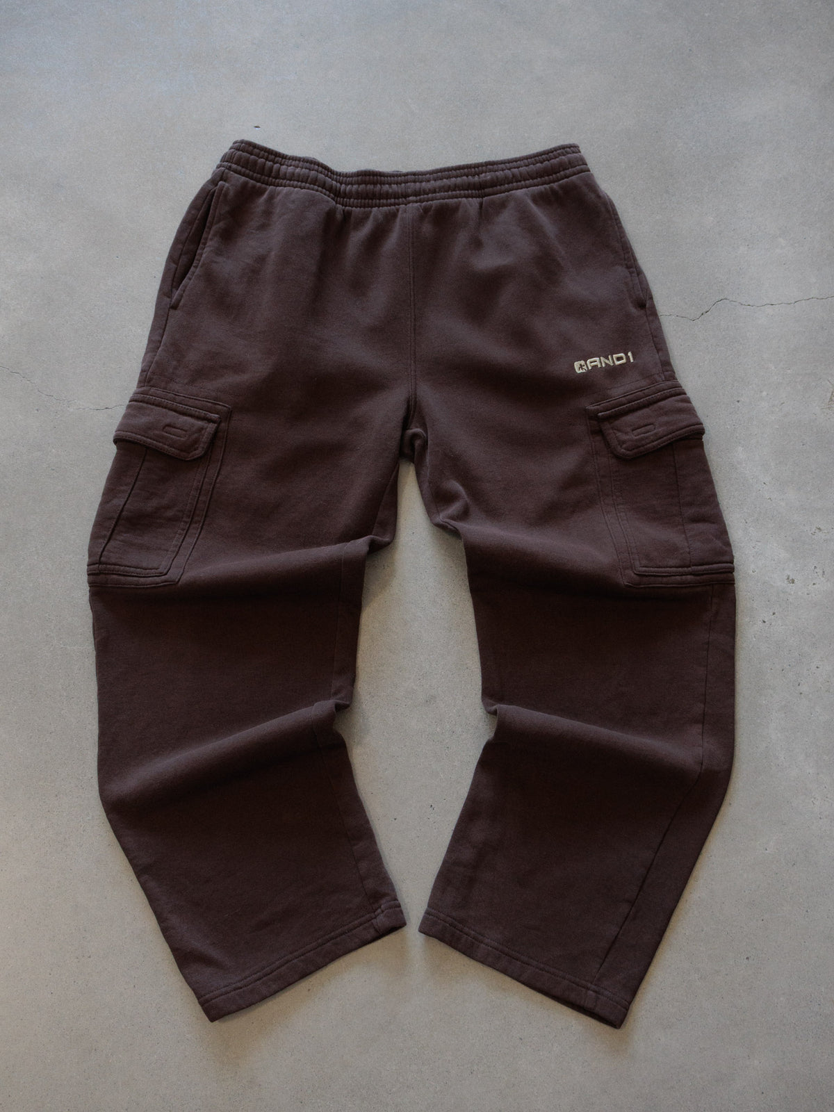 Vintage Brown AND1 Cargo Sweatpants (L)