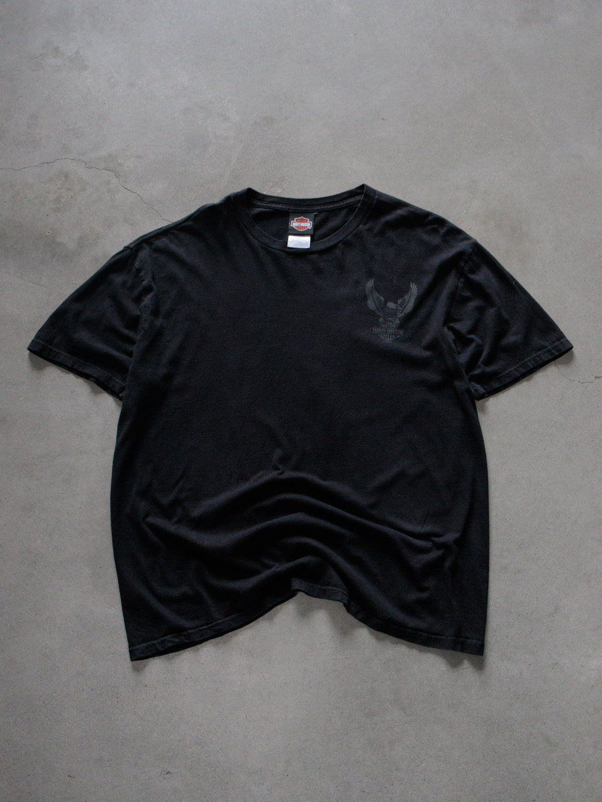 Vintage 2015 Black Harley-Davidson Langhorne Pennsylvania Tee (XL)