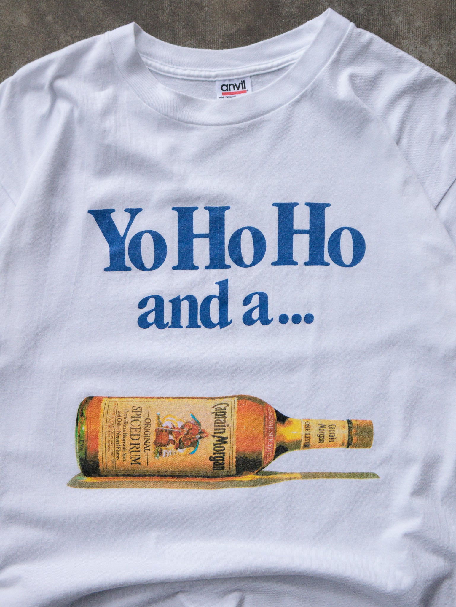 Vintage 90s Captain Morgan Rum Yo Ho Ho Tee (L)