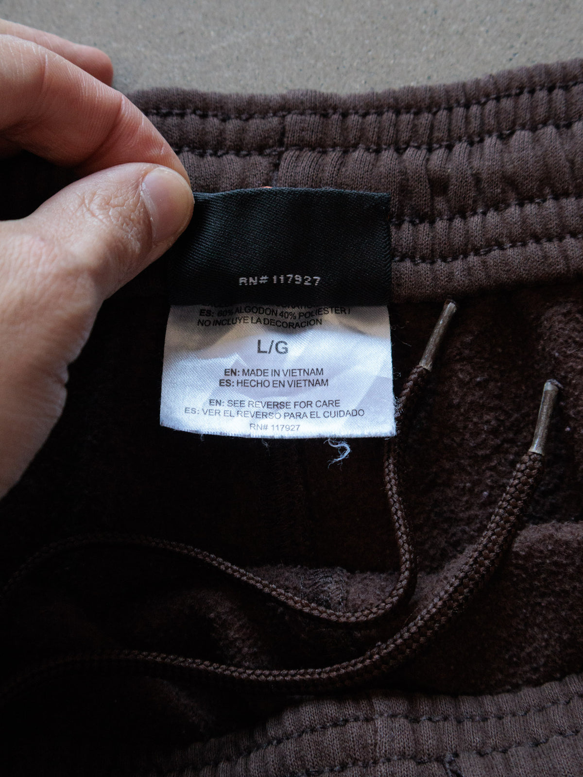 Vintage Brown AND1 Cargo Sweatpants (L)