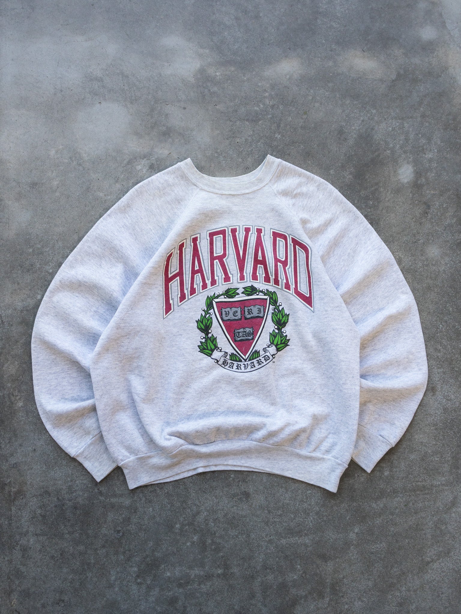 Vintage '90s Grey Harvard University Sweatshirt (L)