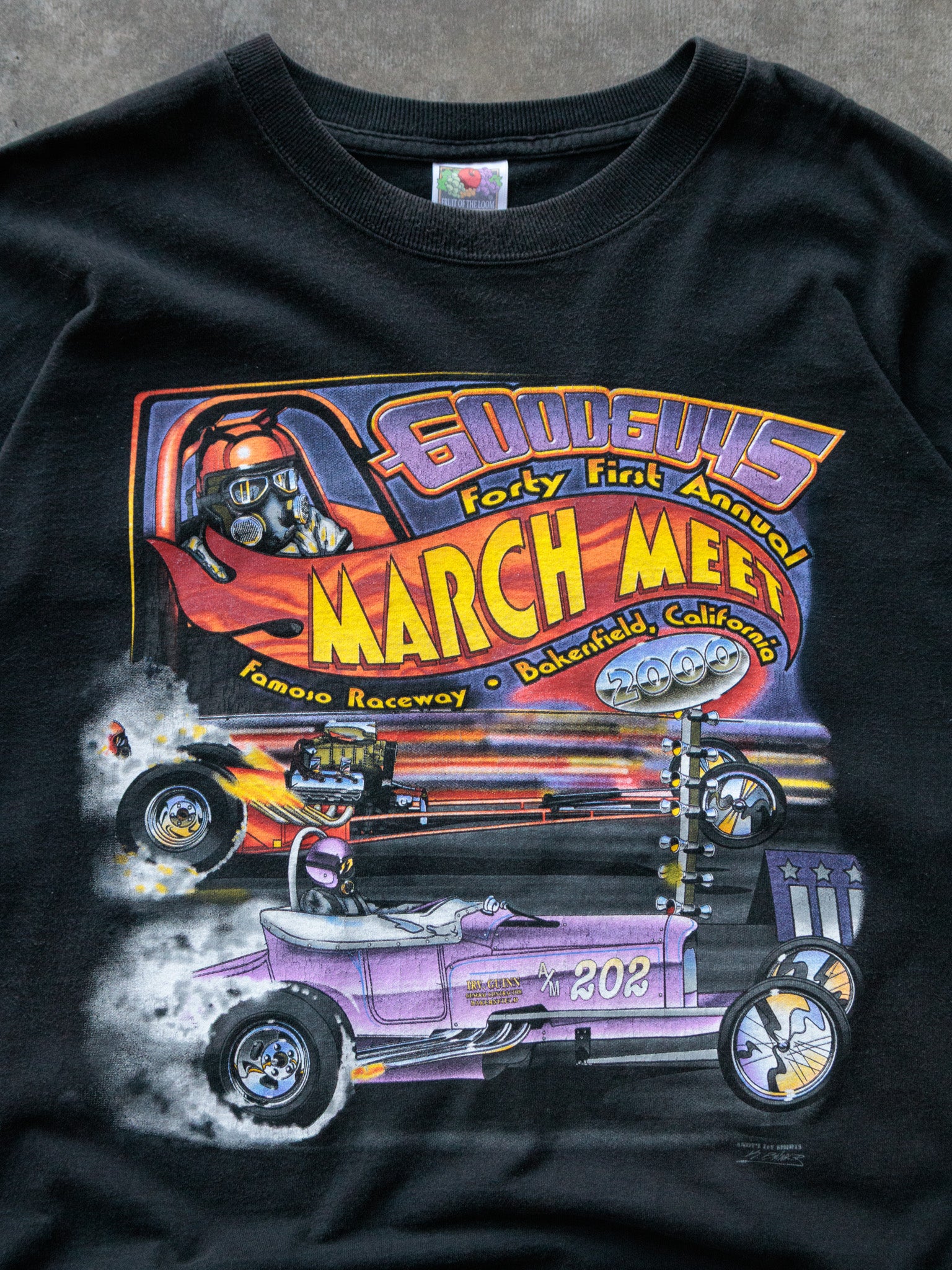 Vintage 2000 Black Goodguys March Meet Tee (XL)