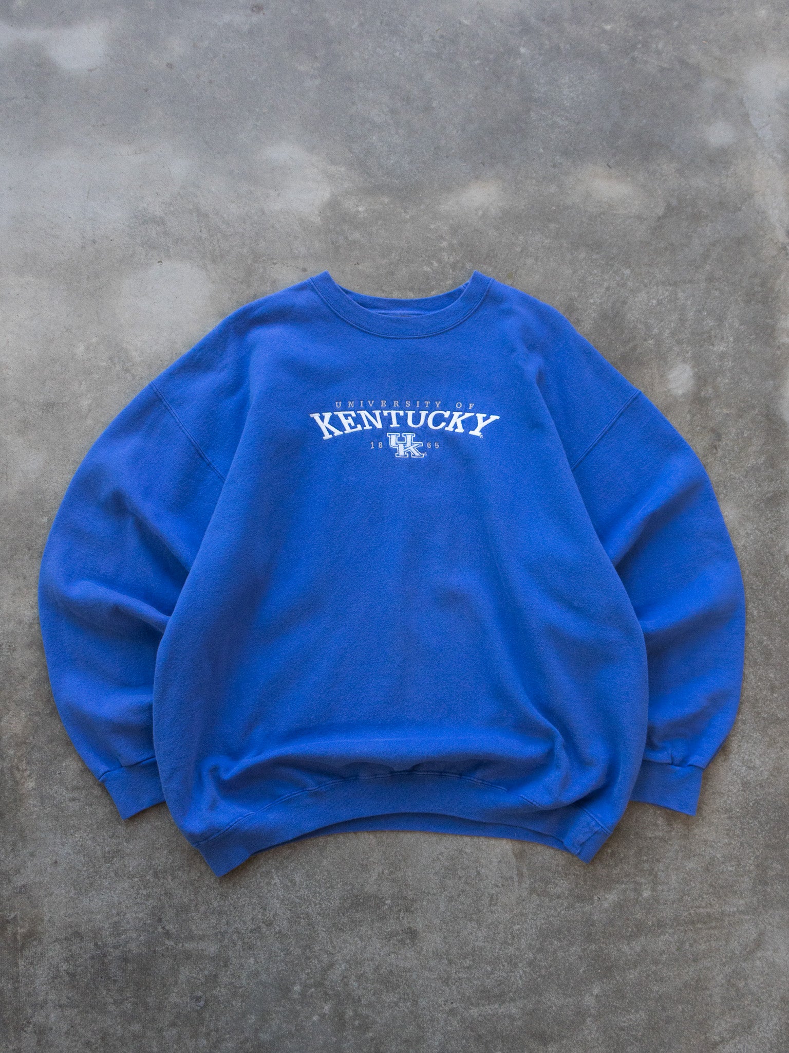 Vintage Blue University of Kentucky Sweatshirt (XL)