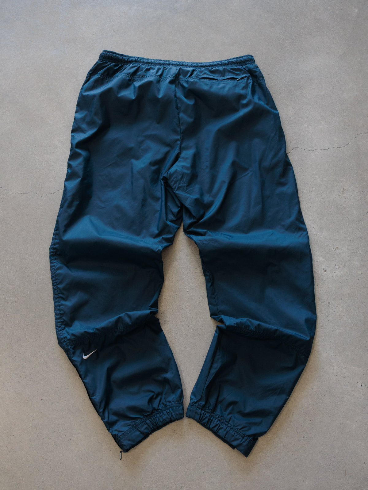 Vintage 00s Navy Nike Track Pants (Women's M)