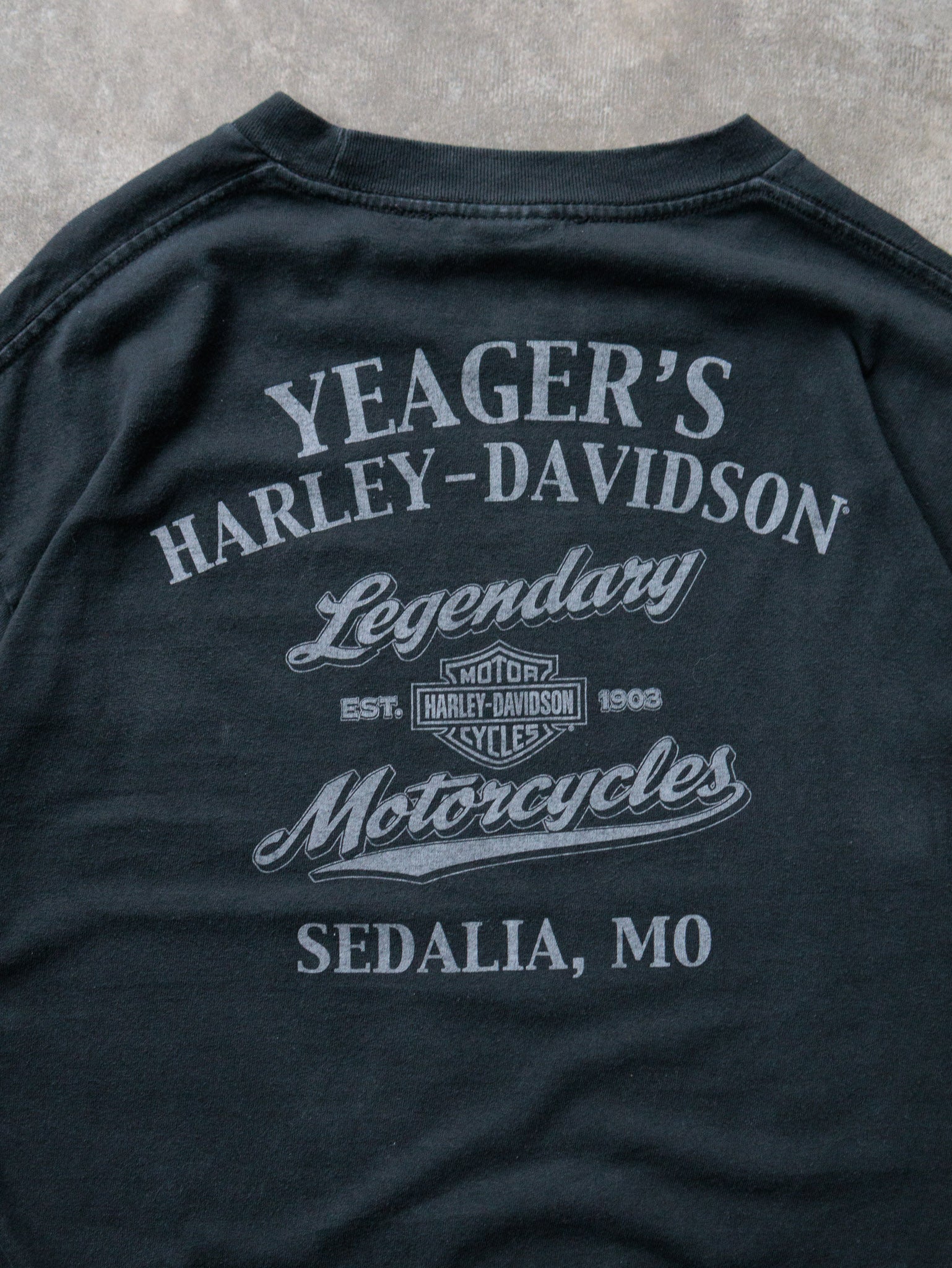 Vintage 90s Harley-Davidson Sedalia Missouri Freedom to Ride Tee (L)