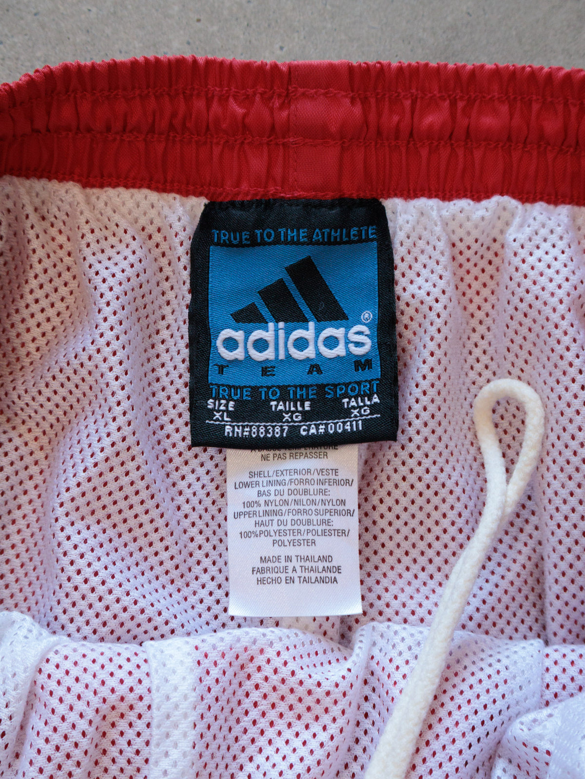 Vintage 00s Red Adidas Louisville Cardinals Snap Track Pants (XL)