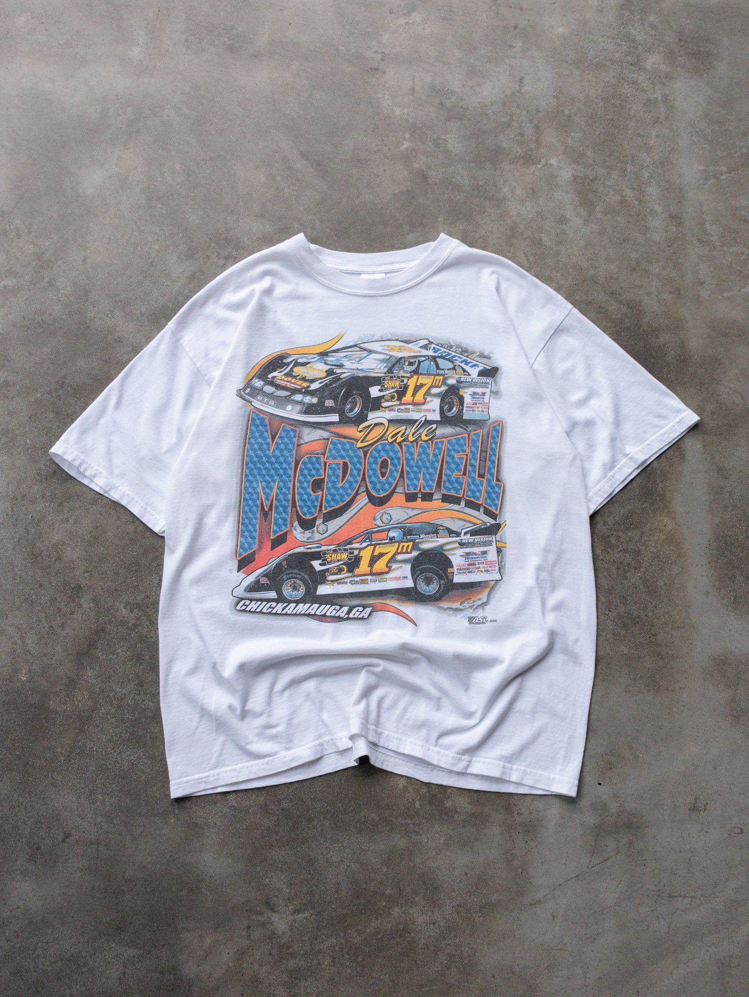 Vintage 2006 Dale McDowell Mac Daddy Racing Tee (XL)
