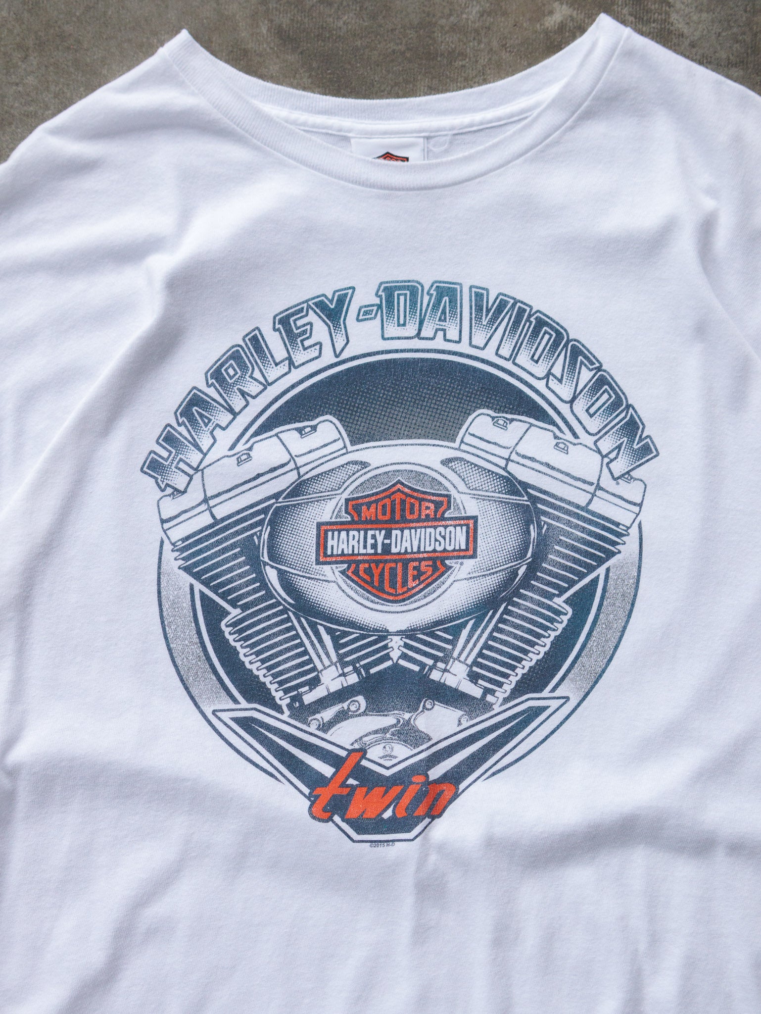 Vintage 00s Harley-Davidson Ogden Utah Twin Engine Tee (XL)