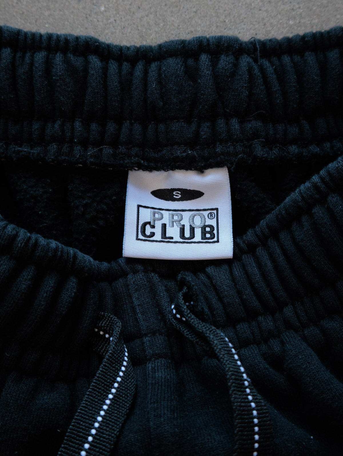 Vintage Black Pro Club Cargo Sweatpants (S)