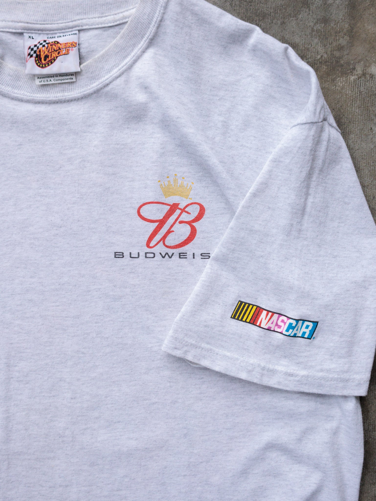 Vintage 00s NASCAR Dale Jr. Budweiser Tee (XL)