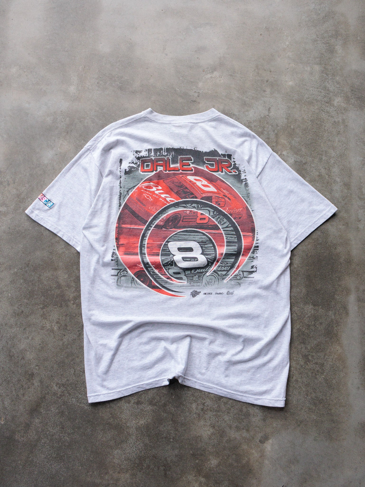 Vintage 00s NASCAR Dale Jr. Budweiser Tee (XL)