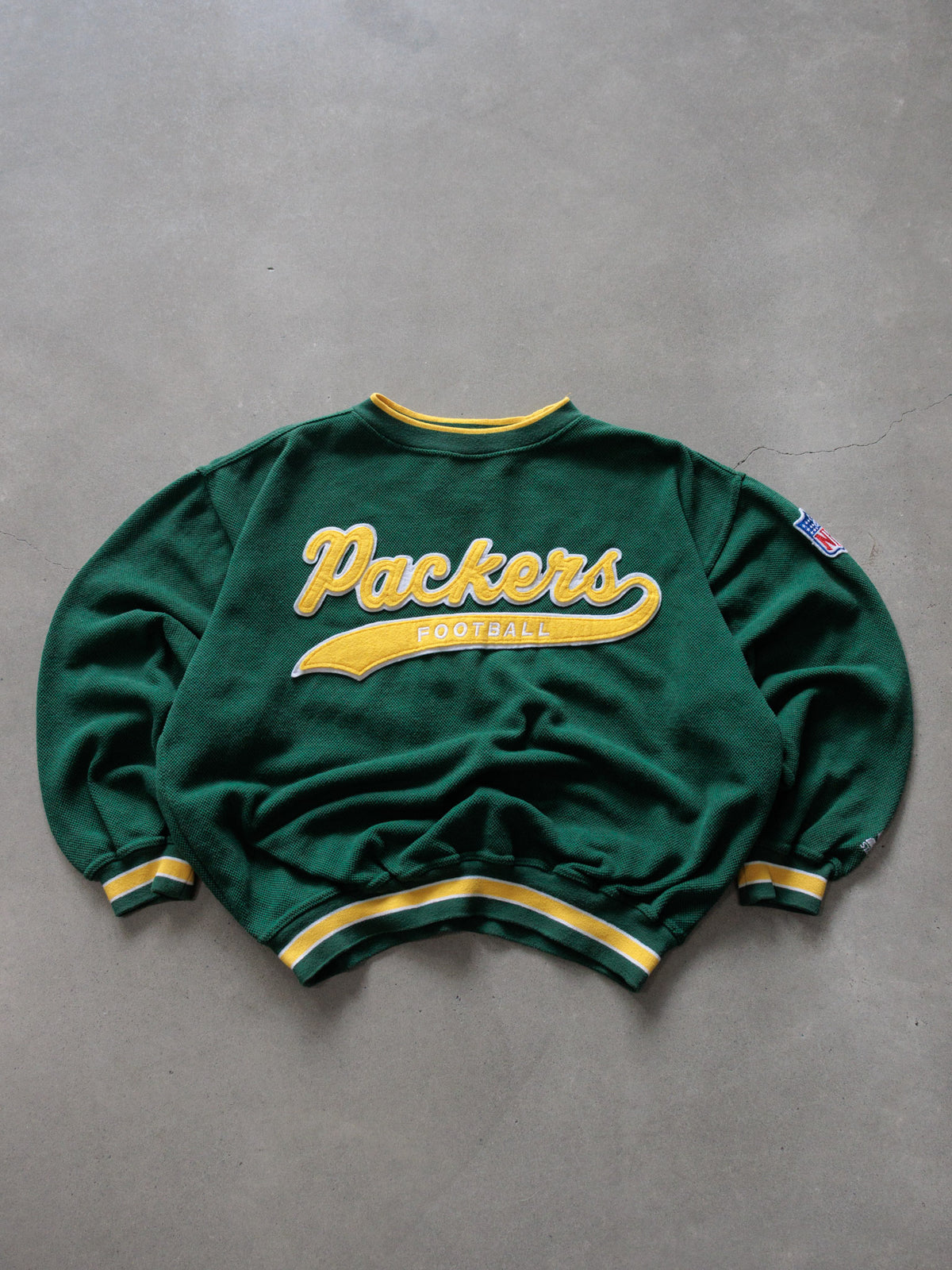 Vintage 90s Green Starter Green Bay Packers Sweatshirt (XL)