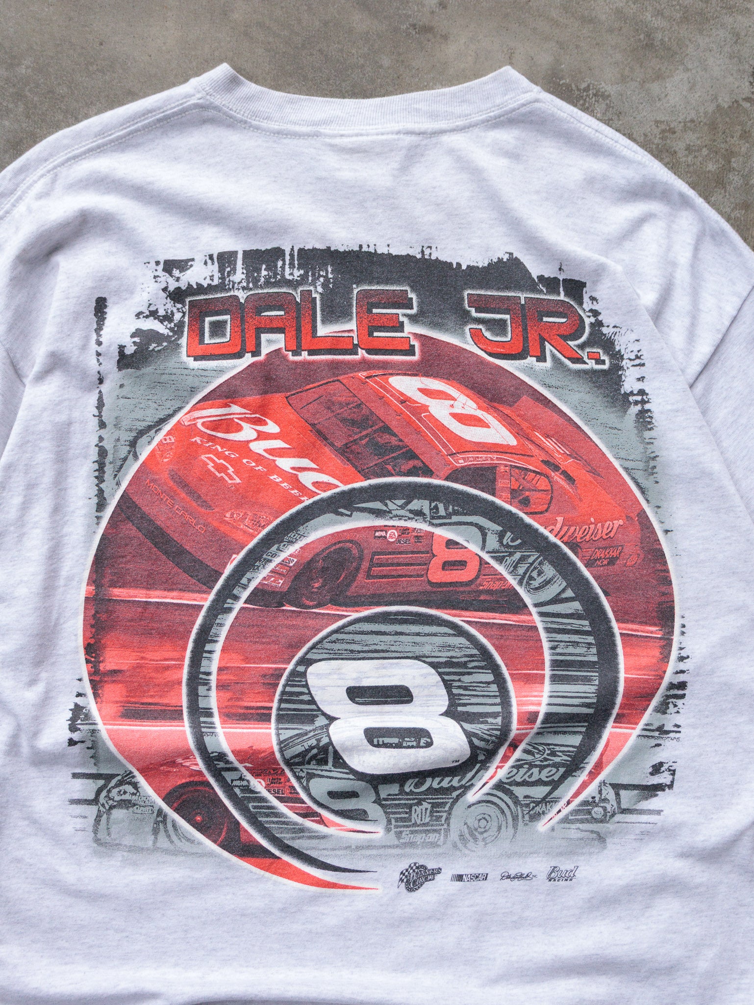 Vintage 00s NASCAR Dale Jr. Budweiser Tee (XL)