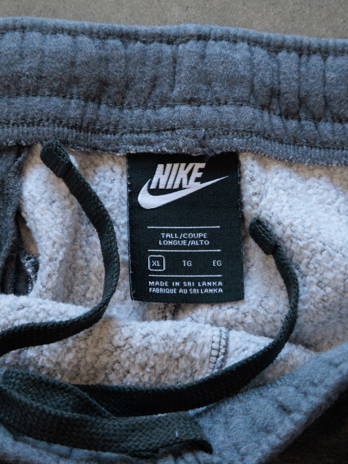Vintage Grey Nike Sweatpants (XL)
