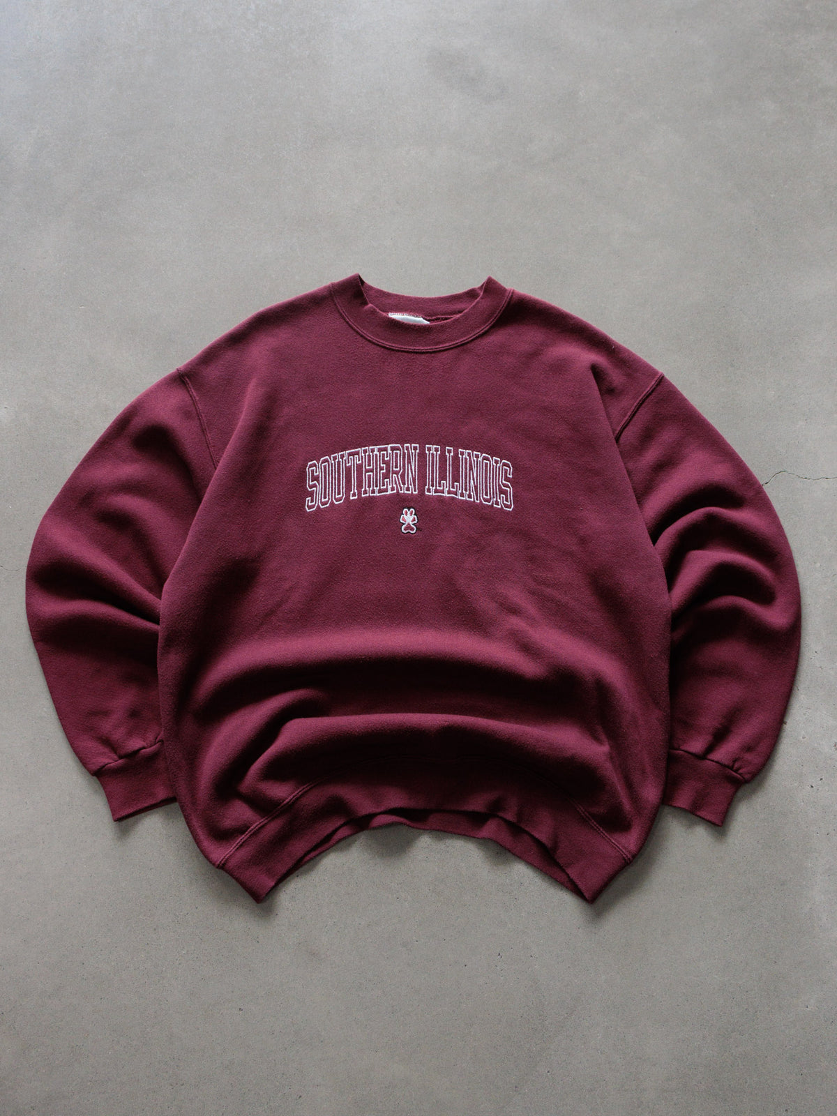 Vintage 90s Red Southern Illinois Sweatshirt (-)