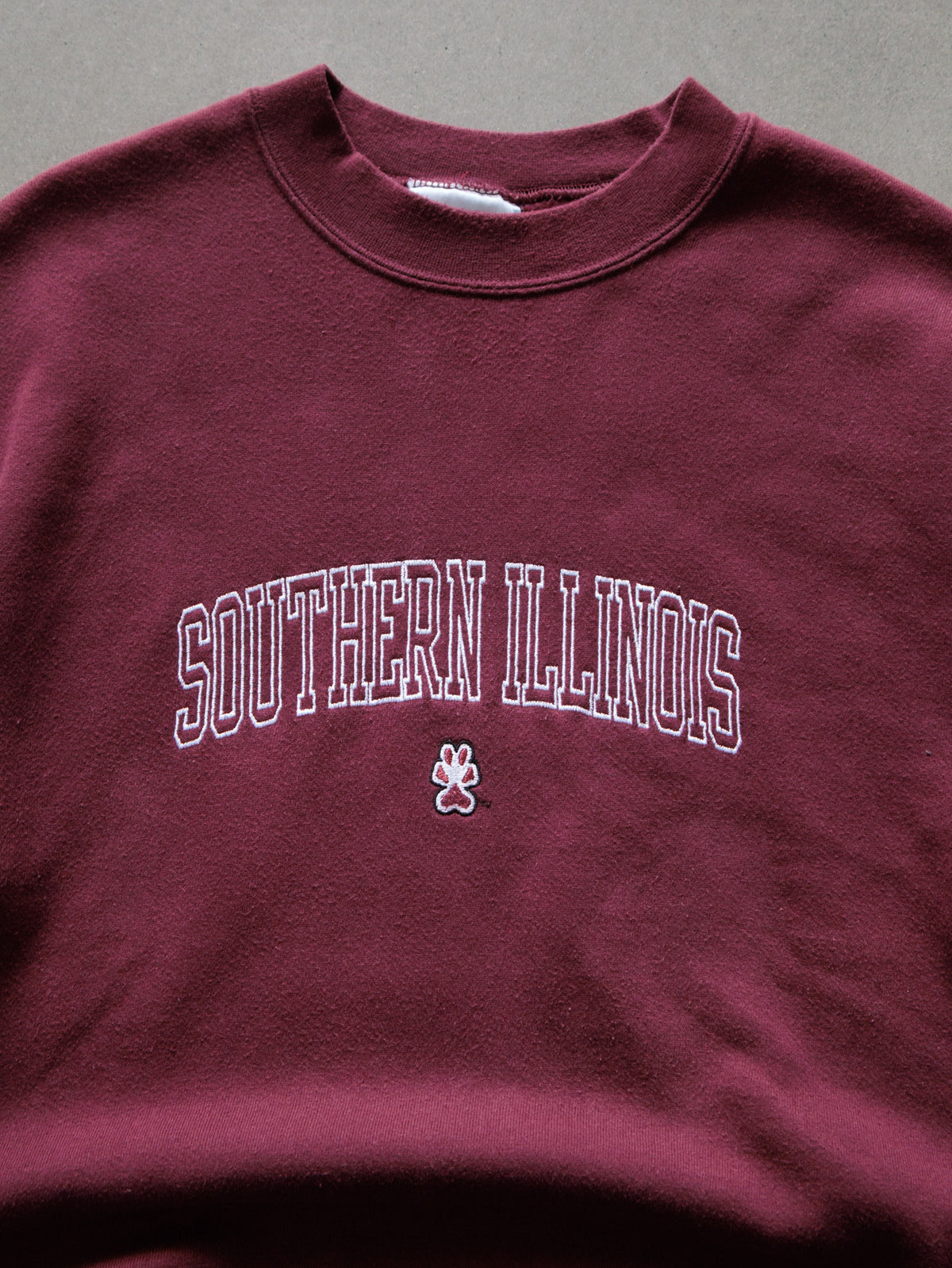 Vintage 90s Red Southern Illinois Sweatshirt (-)