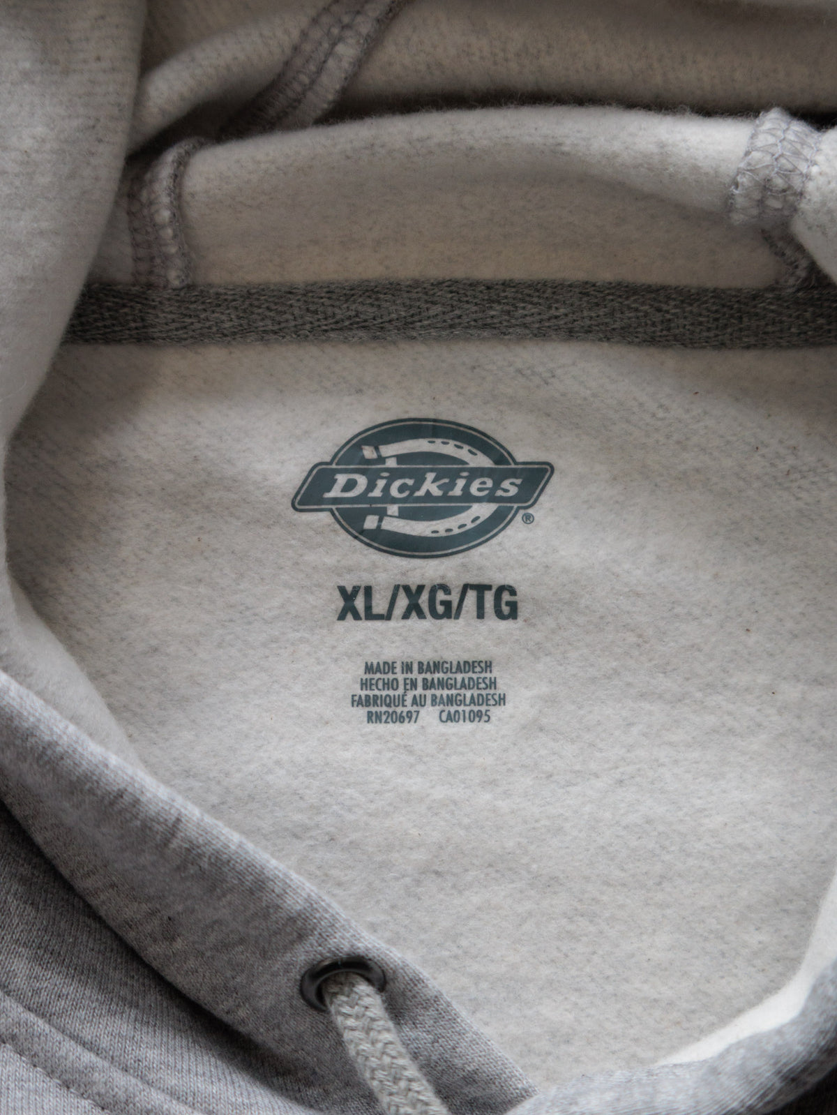 Vintage Grey Dickies Hoodie (XL)