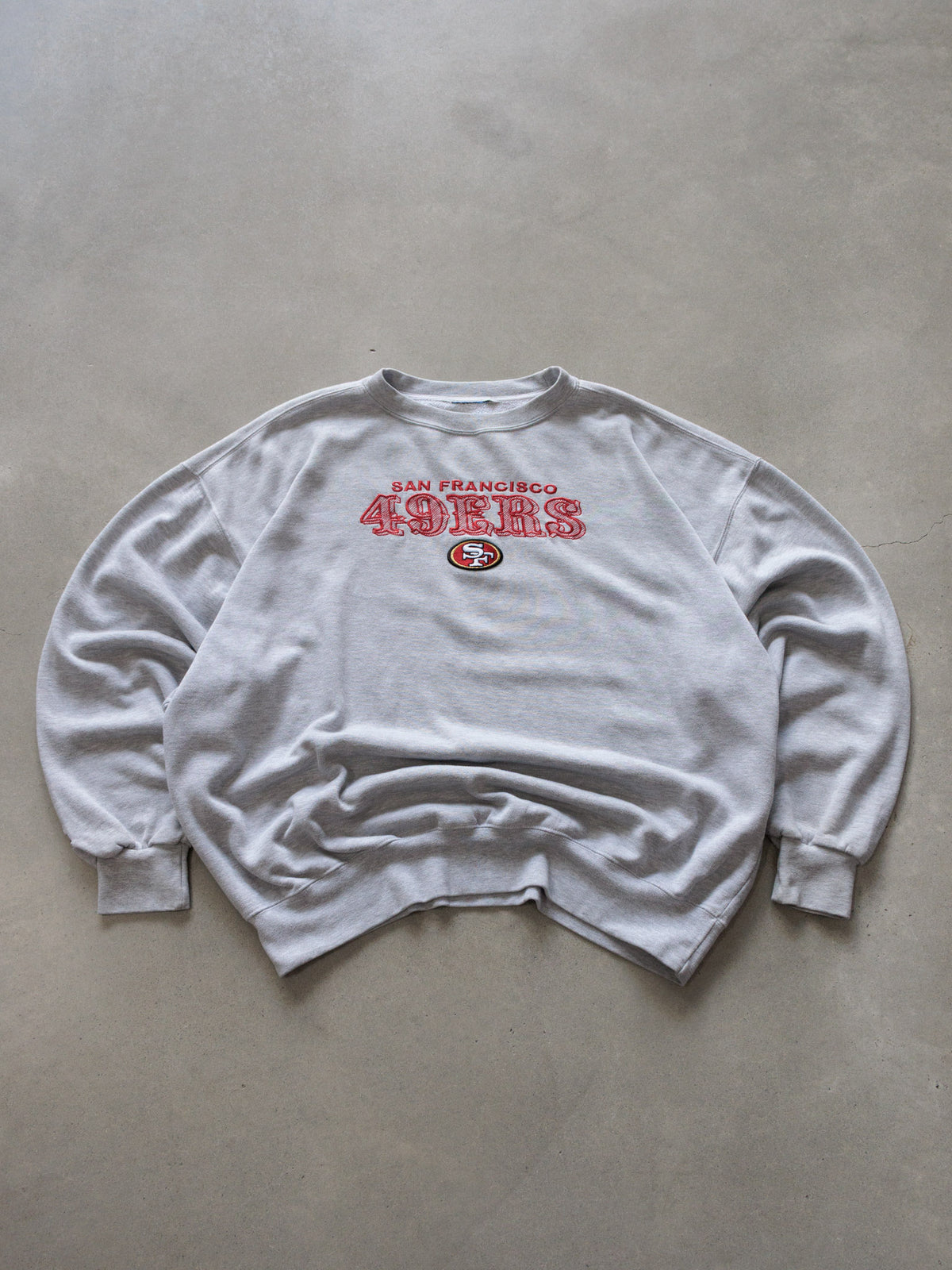 Vintage Grey San Francisco 49ers Sweatshirt (-)