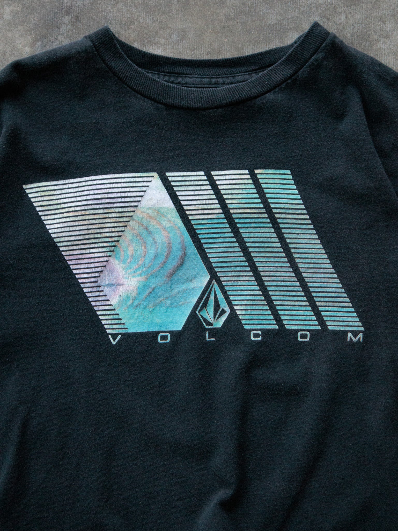 Vintage Black Volcom Tee (M)