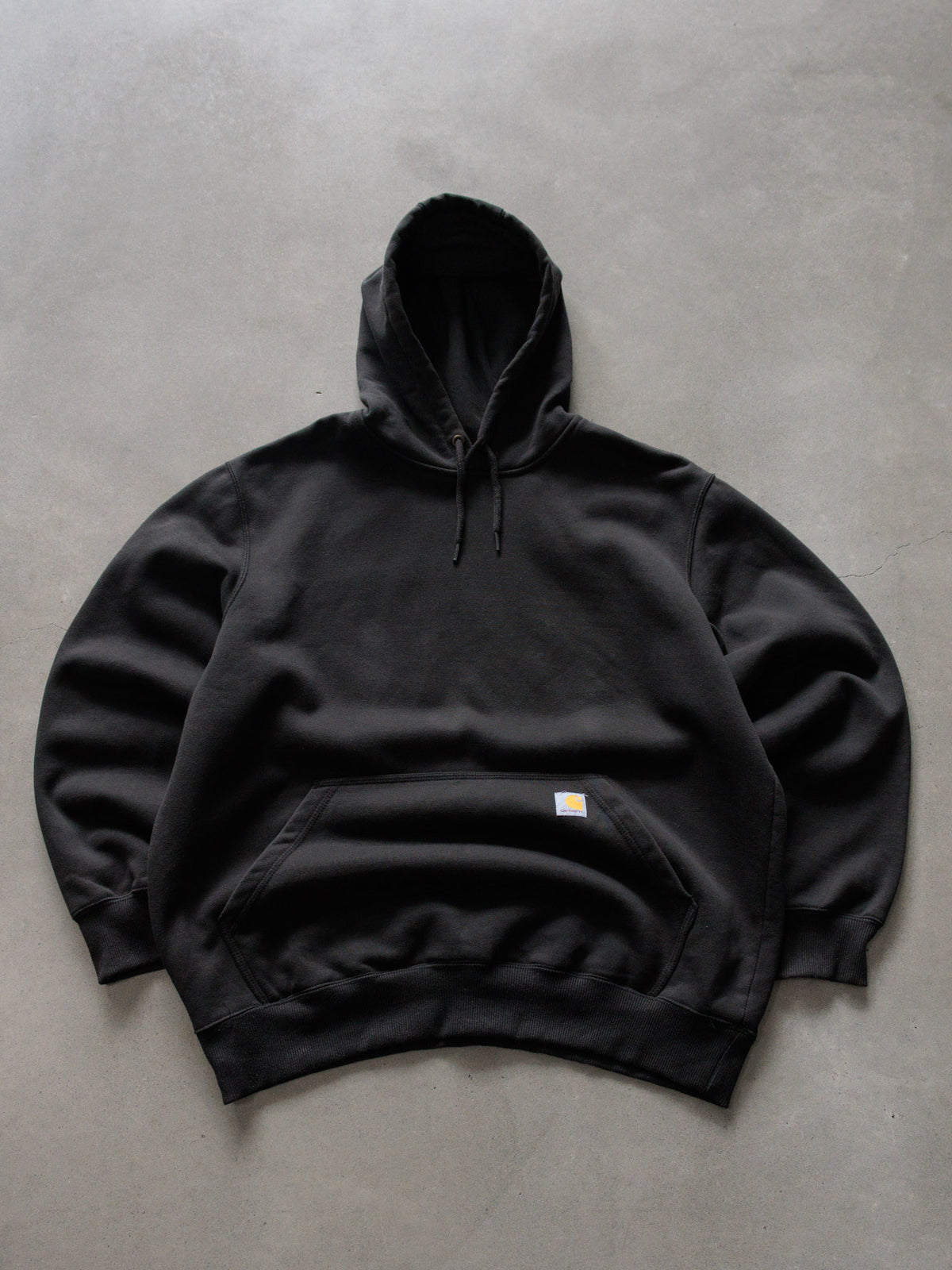 Vintage Black Carhartt Hoodie (XL)