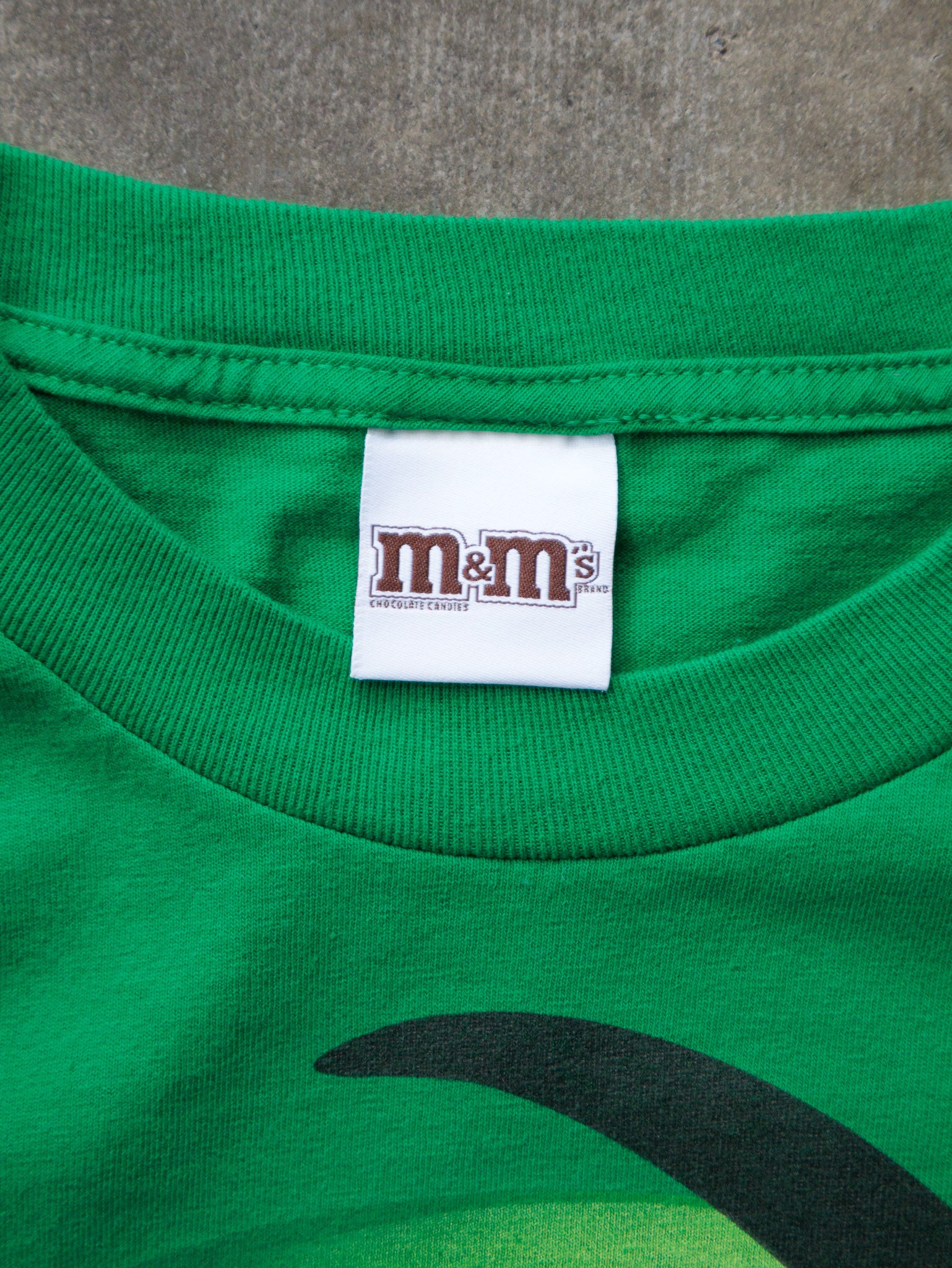 Vintage 2009 Green M&M's Character Graphic Tee (L)